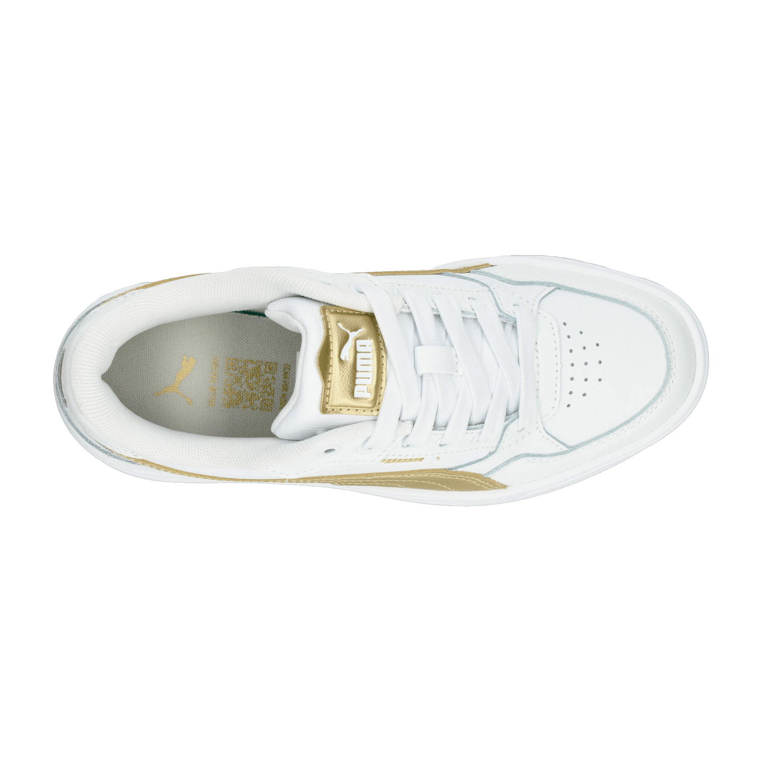 Tenis Dama Puma Karmen II Idol Metallic Blanco Casual Mujer — imagen 9