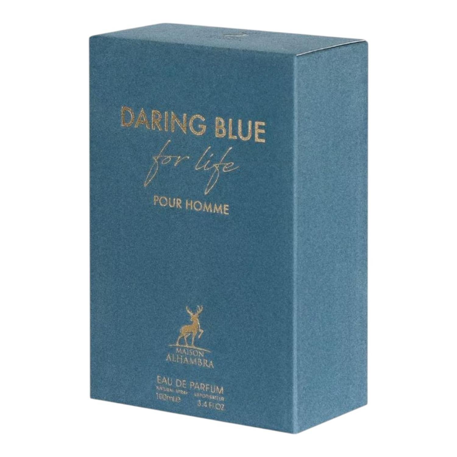 Maison Alhambra Daring Blue For Life edp 100 ml — imagen 2