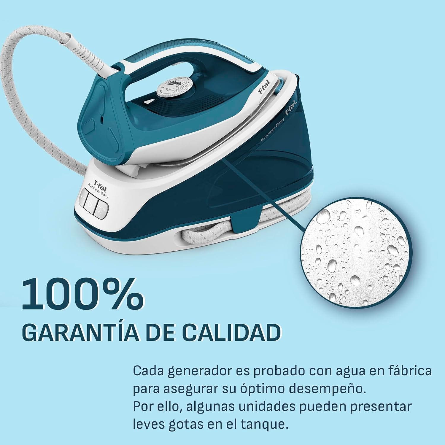 Plancha Generador de Vapor T-Fal SV6115X0 Express Easy — imagen 8