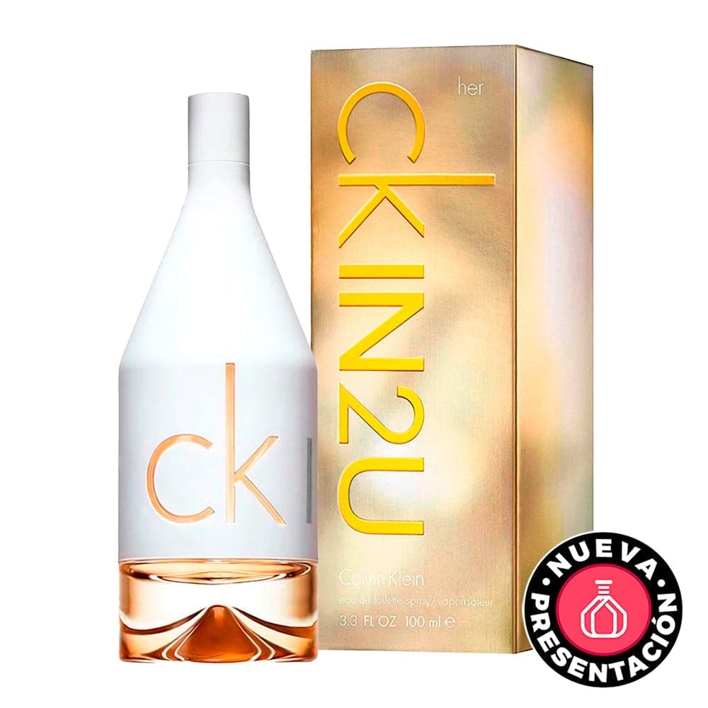 Perfume CKIN2U 100ml EDT Dama Mag — imagen 2