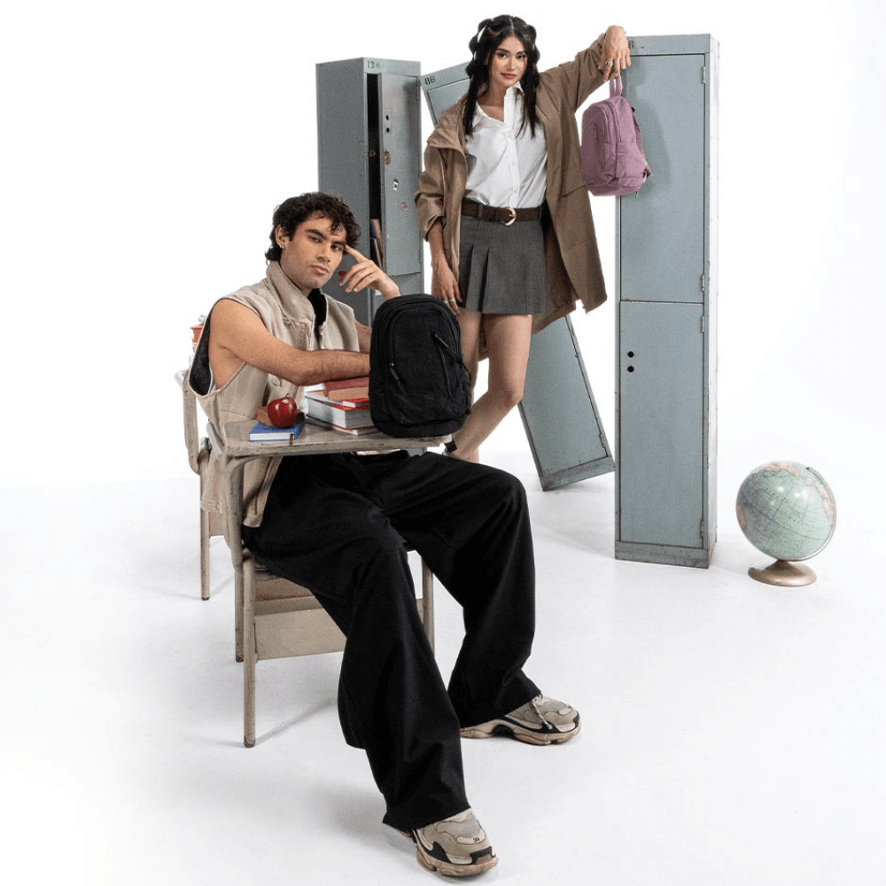 Mochila Crossbody para tablet Melys CoolCapital Hasta 10" Negro — imagen 9