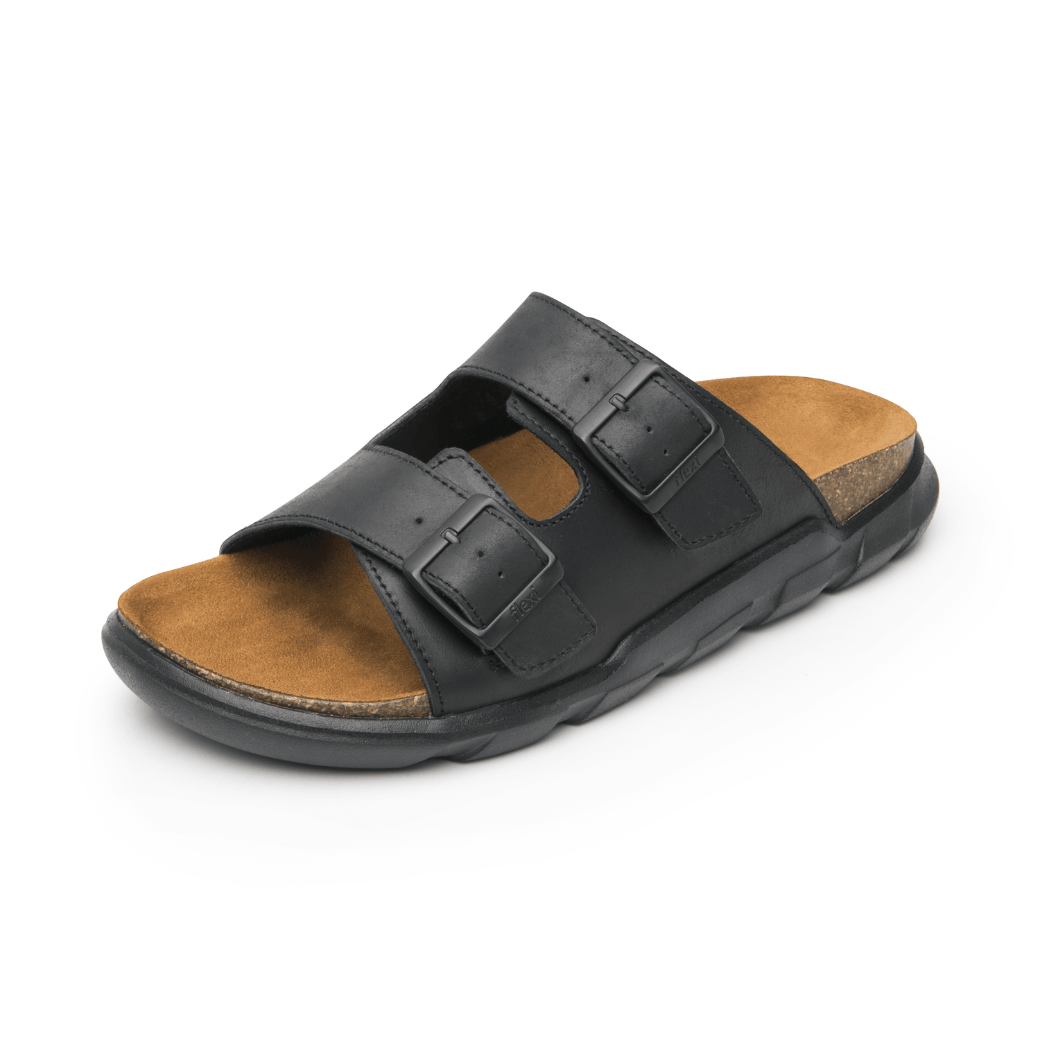 Sandalias Flexi Hombre Casual Negro Caballero — imagen 3