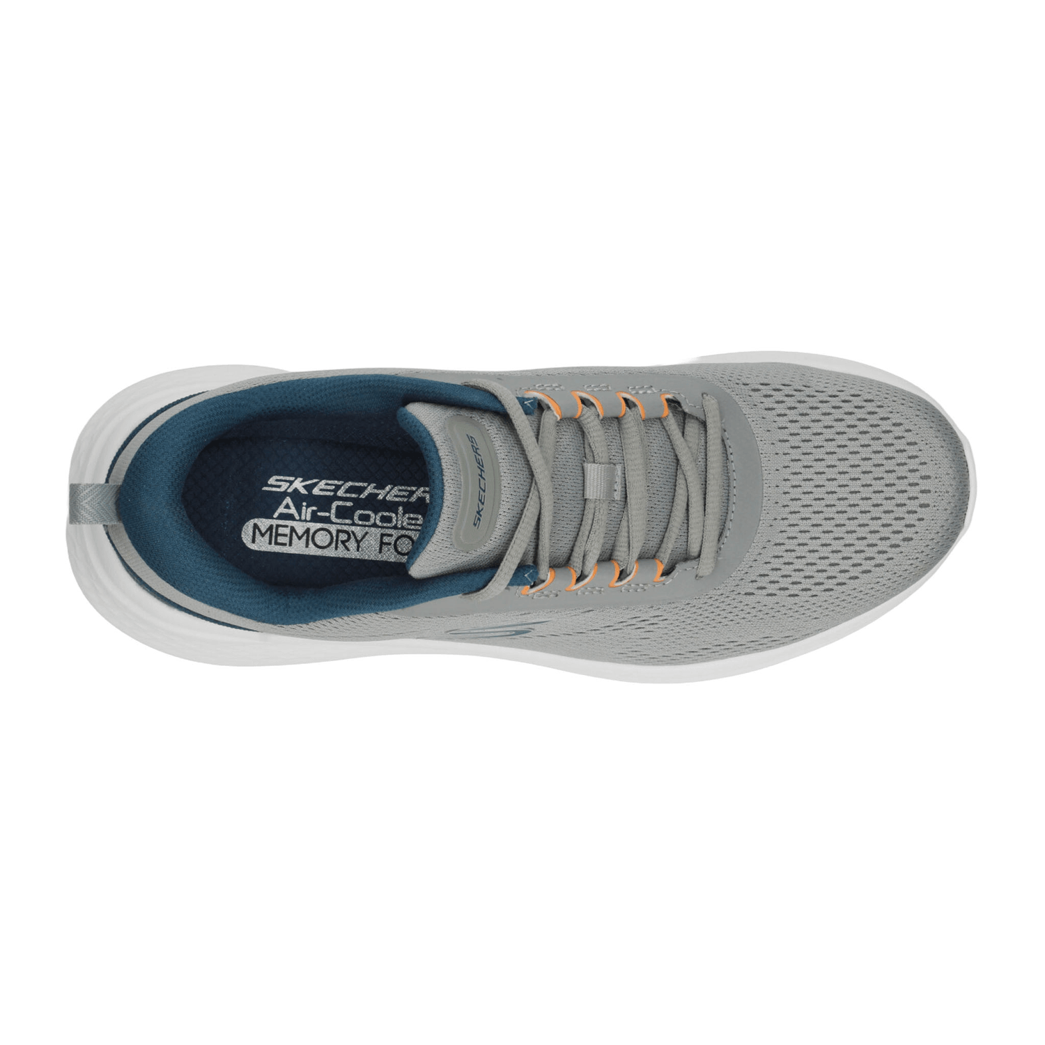 Tenis Hombre Skechers Lite Weight Gris Deportivo Caballero — imagen 9