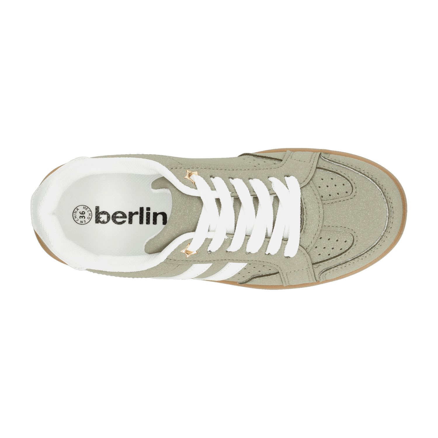 Tenis Berlin Dama Casual Verde Mujer — imagen 8