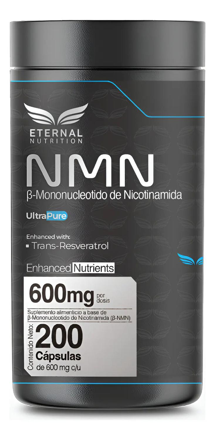 Ultra Pure: NMN 99.5% + Resveratrol 98%, Precursor NAD+ y Longevidad Celular, 200 Cápsulas — imagen 1