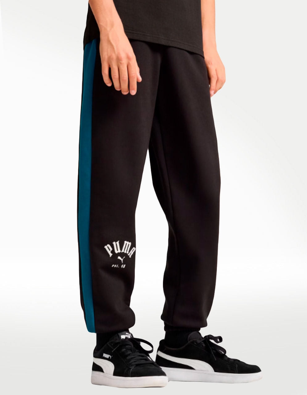Pants Puma T7 Play.Paris Negro - Niño — imagen 2