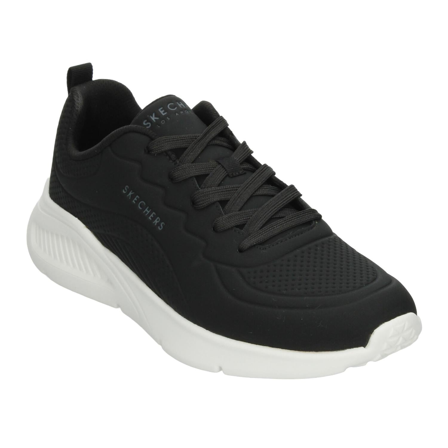 Tenis Hombre Skechers Street Uno Lite Negro Casual Caballero — imagen 5