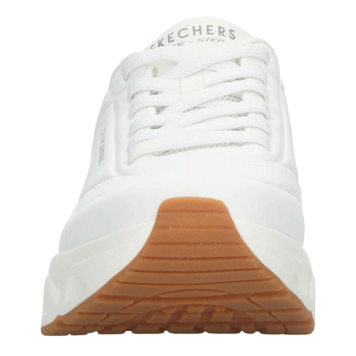 Tenis Skechers Uno Glide-Step Hombre Casual Blanco Caballero — imagen 6