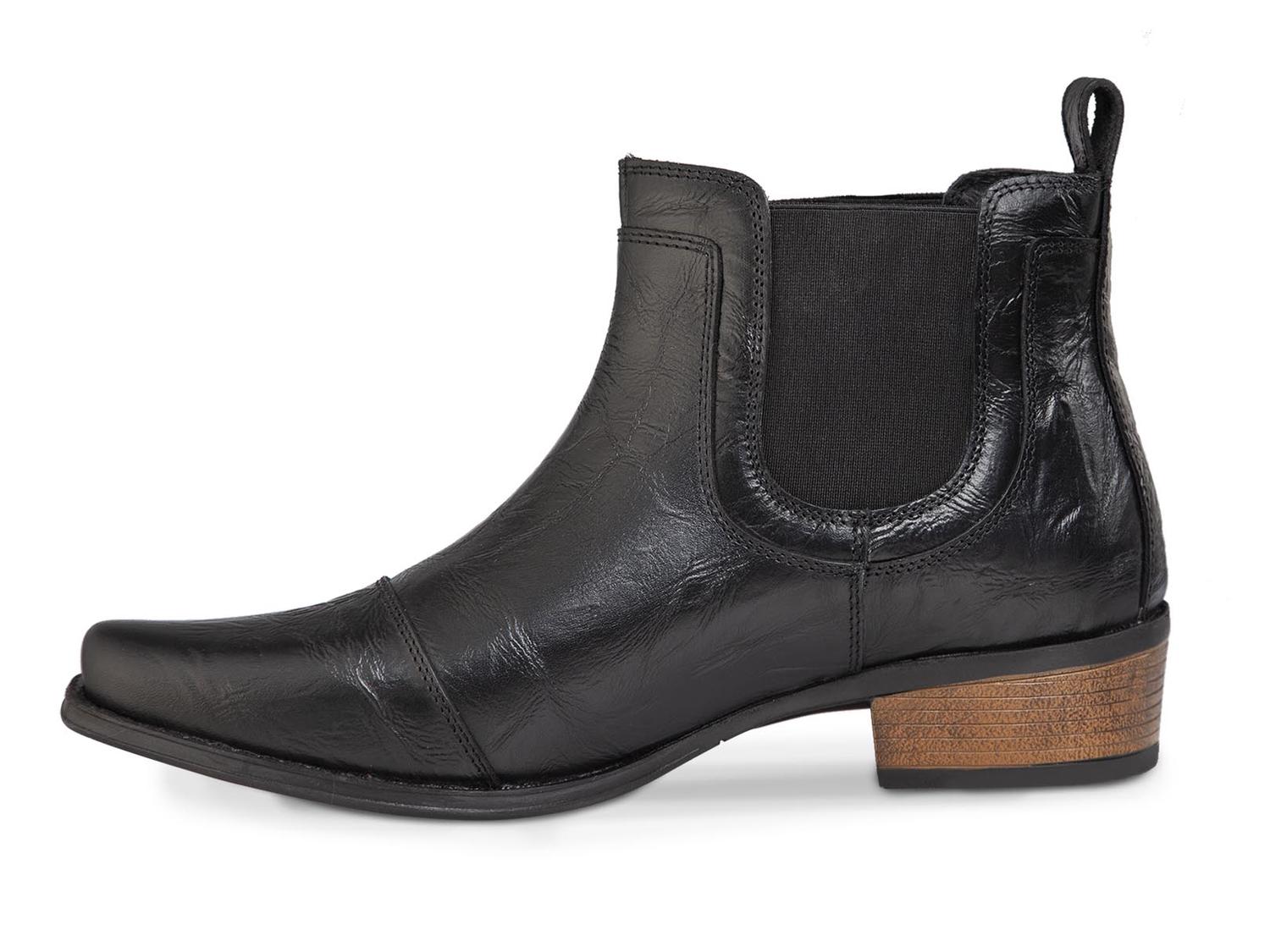 Bota vaquera hombre botín caballero Urban Cowboy 40706 negro — imagen 4