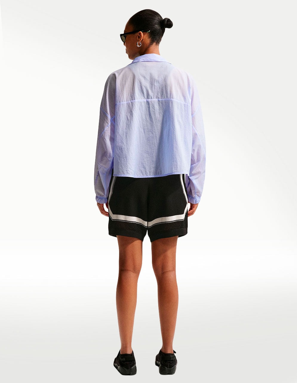 Chamarra Nike NSW Ltwt Ripswr Azul - Mujer — imagen 5