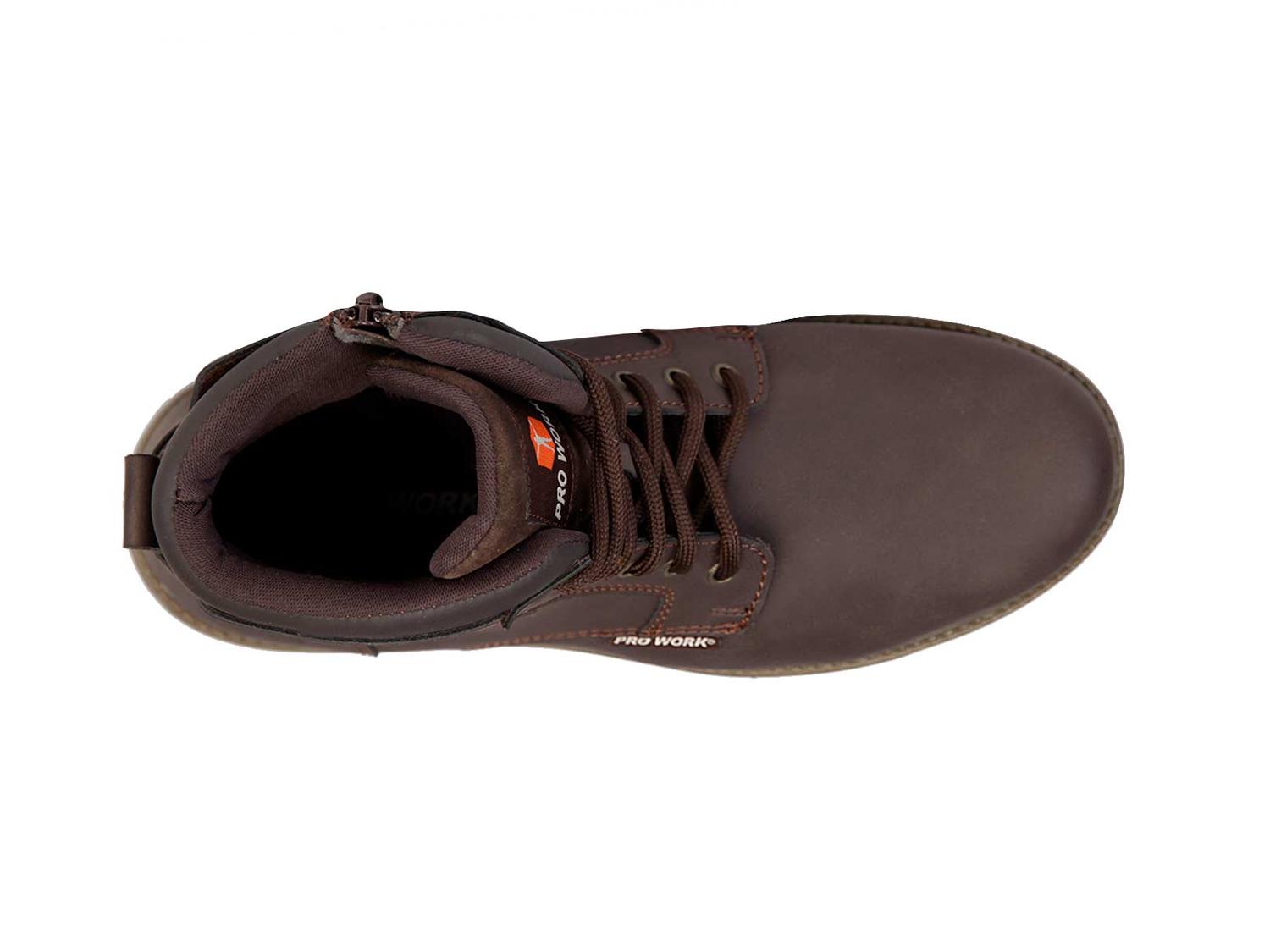 Bota hombre Botin casual caballero PRO WORK 77607 Marron — imagen 7