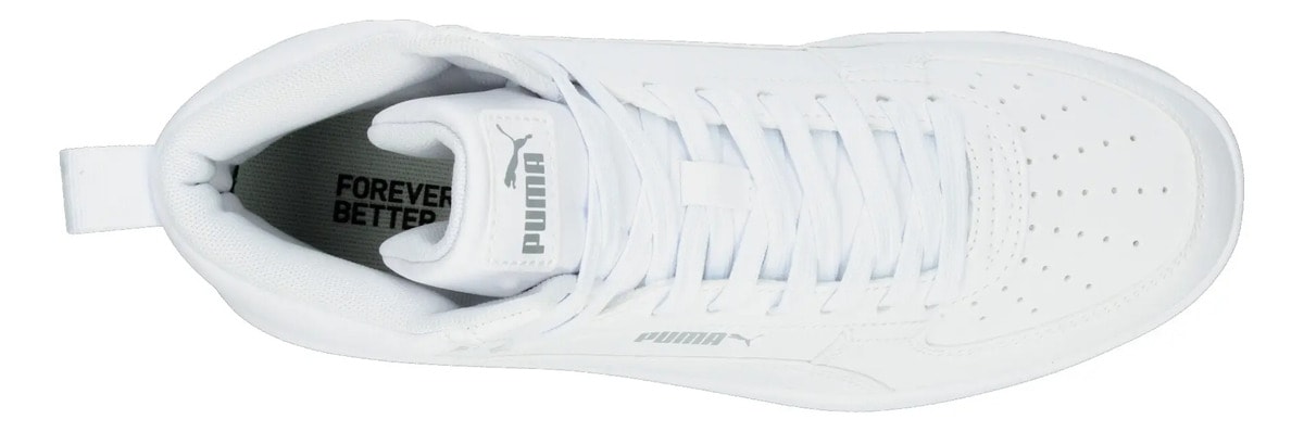 Tenis Puma Caven 2.0 Mid Hombre Casual Blanco Caballero — imagen 16