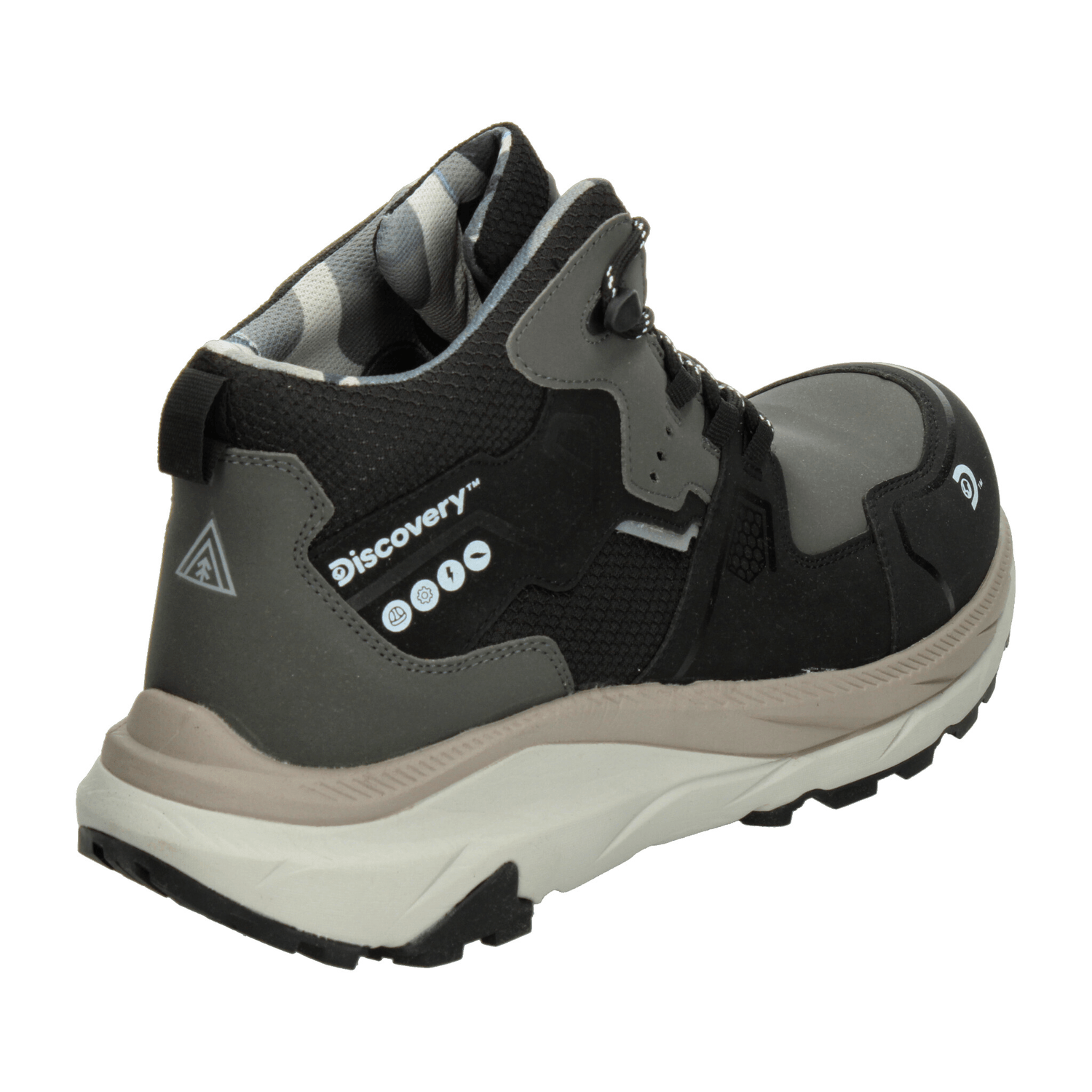 Bota Industrial Discovery Hombre Industrial Negro Caballero — imagen 3