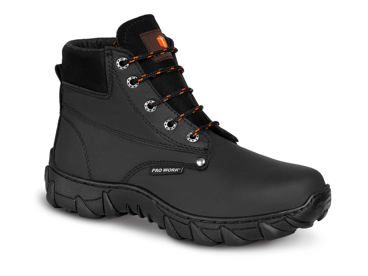 Bota hombre industrial tactica trabajo seguridad vaquera P01 — imagen 1