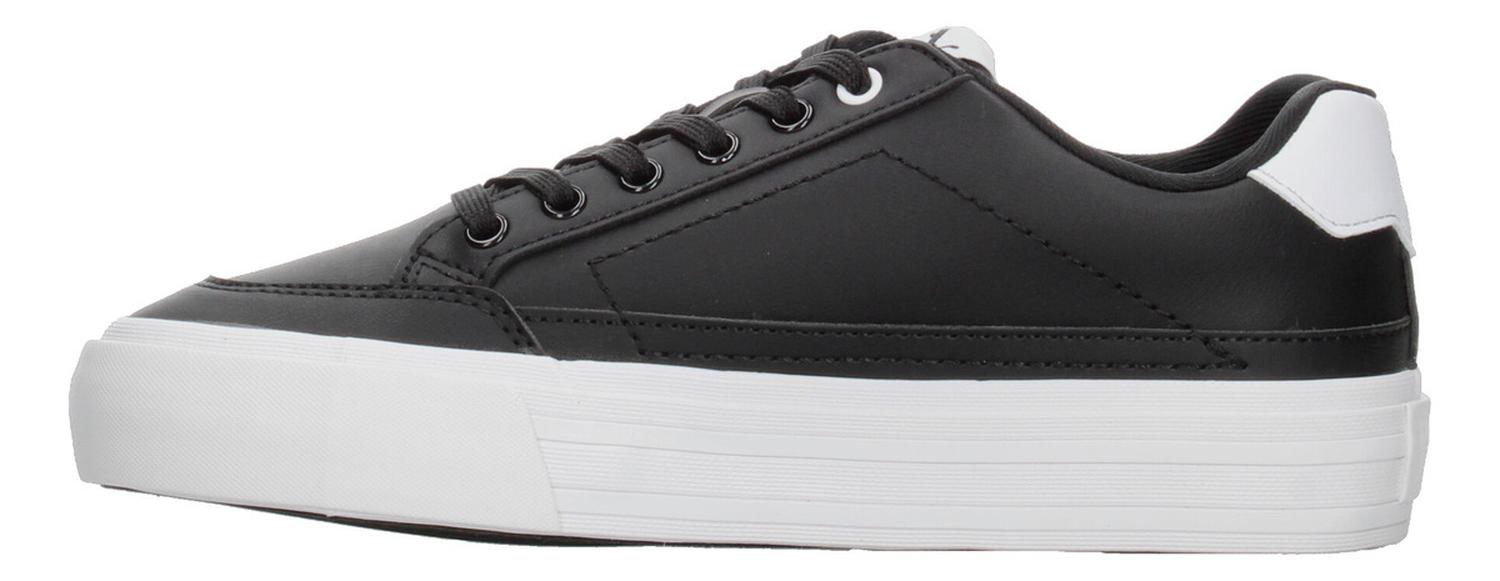 Tenis Dama Puma Court Classic Negro Blanco Casual Mujer — imagen 6