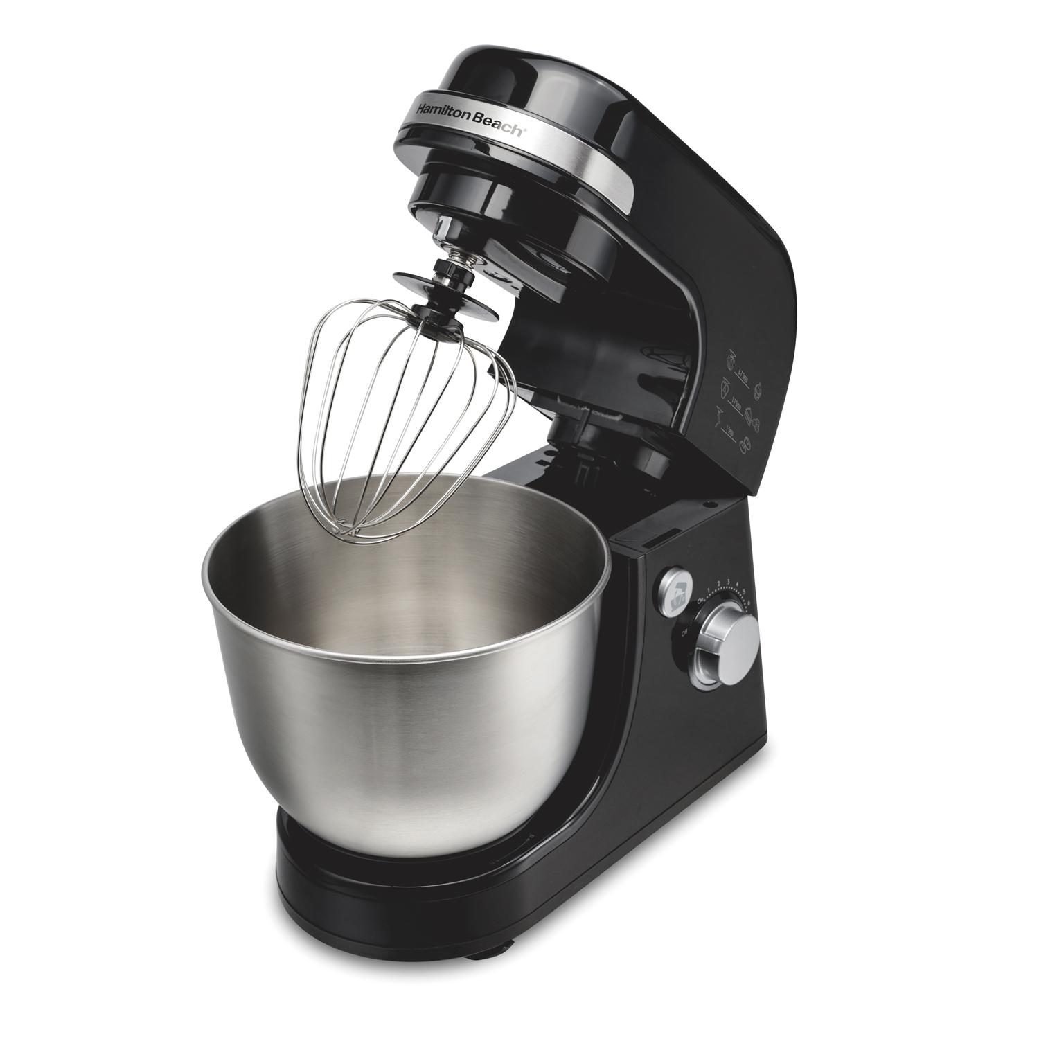 BATIDORA PEDESTAL HAMILTON BEACH 63390 7 VEL ACERO 3.8L — imagen 2