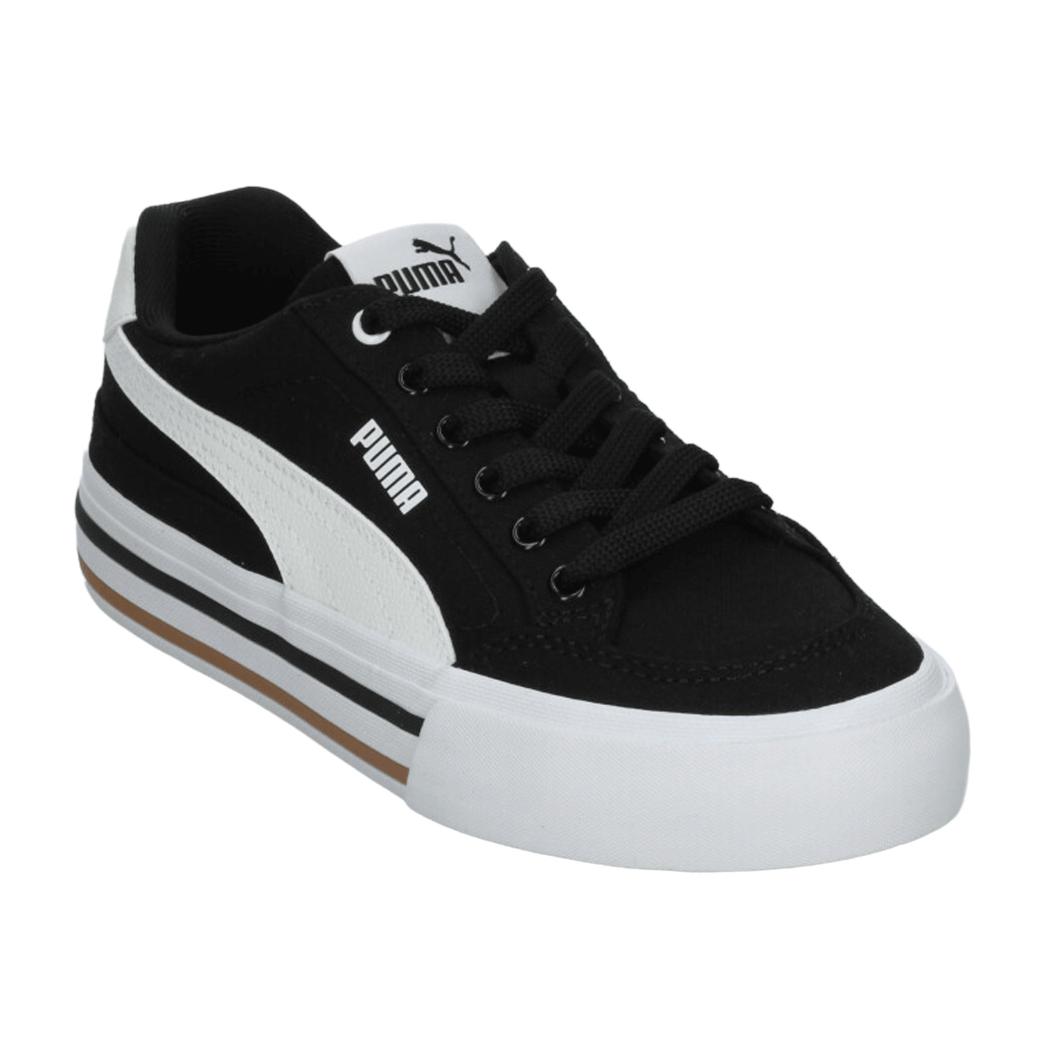 Tenis Dama Puma Court Classic Negro Casual Mujer — imagen 5