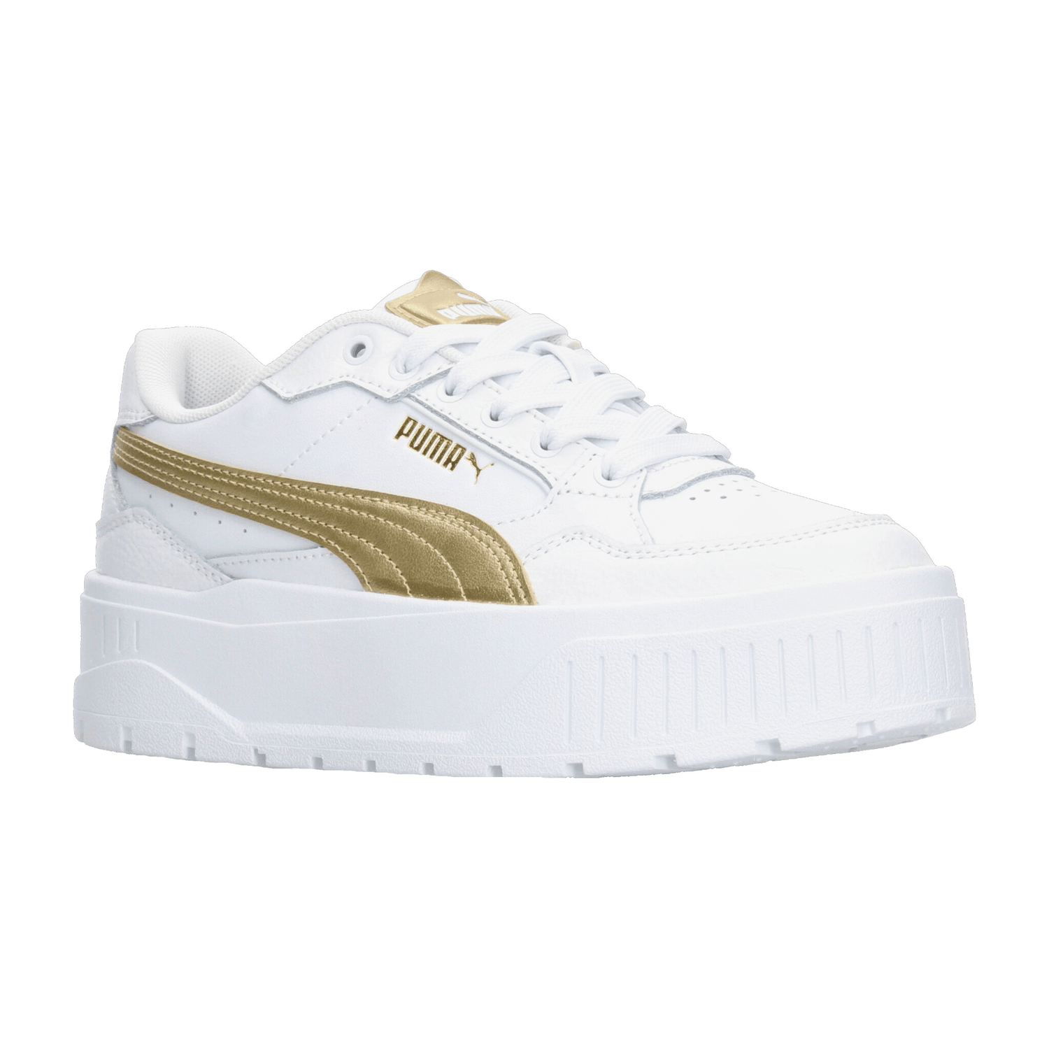 Tenis Puma Karmen II Idol Metallic Dama Casual Blanco Mujer — imagen 2