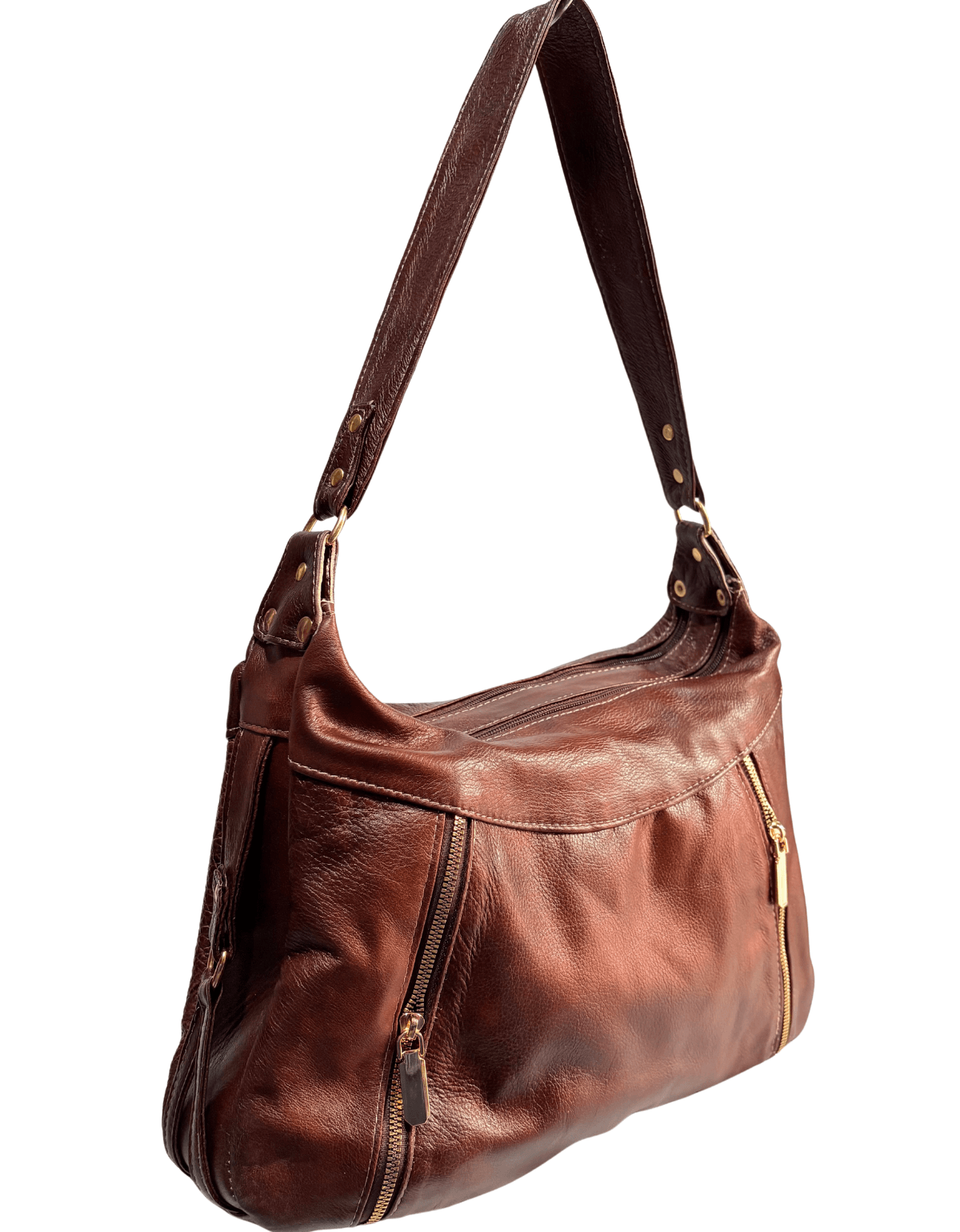 Bolsa De Piel Legitima Suave De Dama Original Multifuncional Jf75 — imagen 5