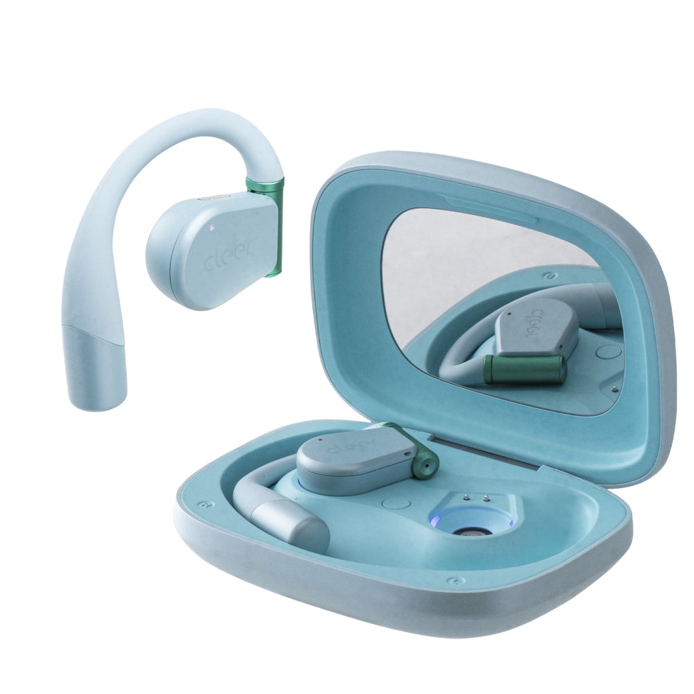 Audifonos Cleer ARC 3 Open-Ear: Sonido Hi-Res, Dolby Atmos, 50h Batería, IPX7 Azul — imagen 4