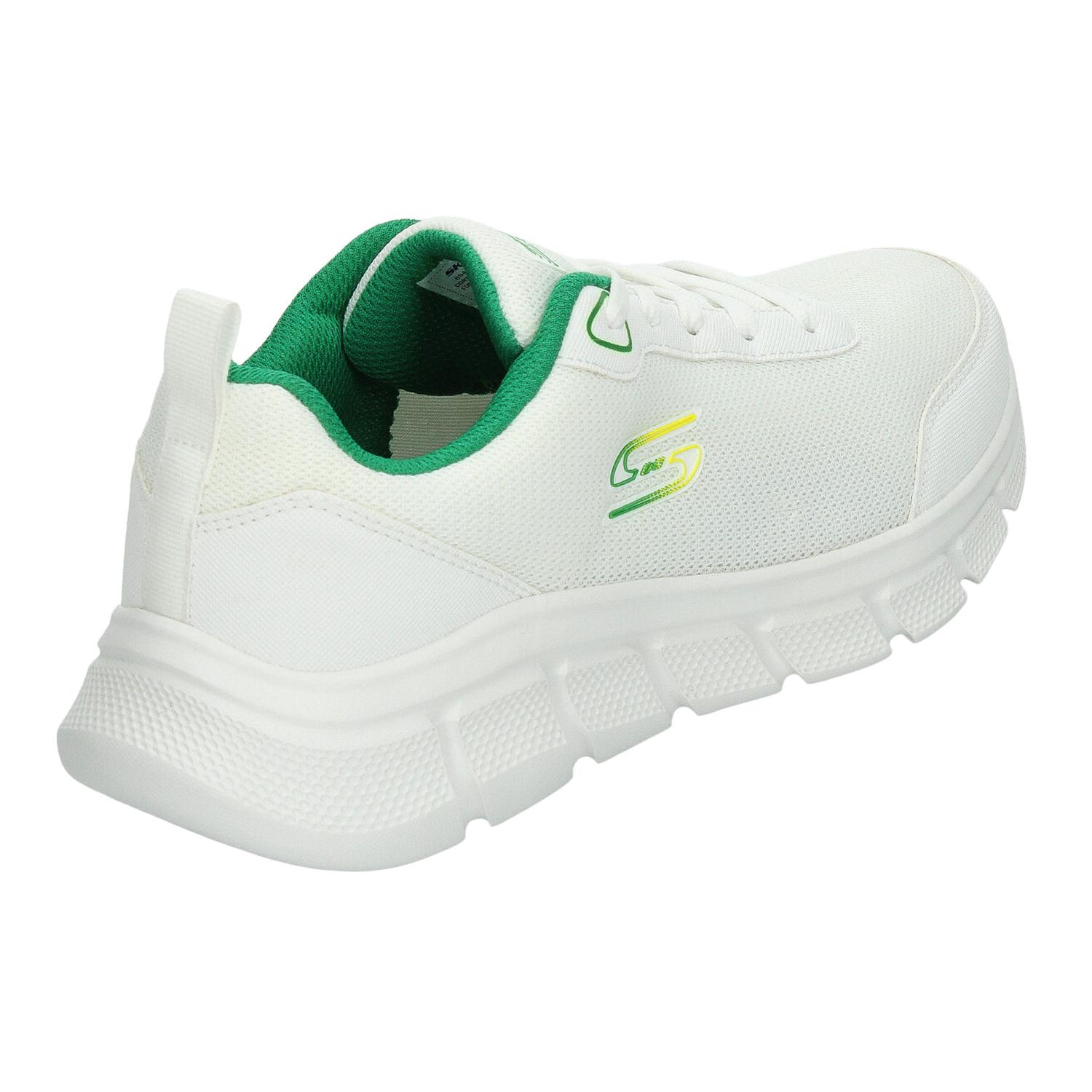 Tenis Skechers Bobs B Flex Hombre Deportivo Blanco Caballero — imagen 3