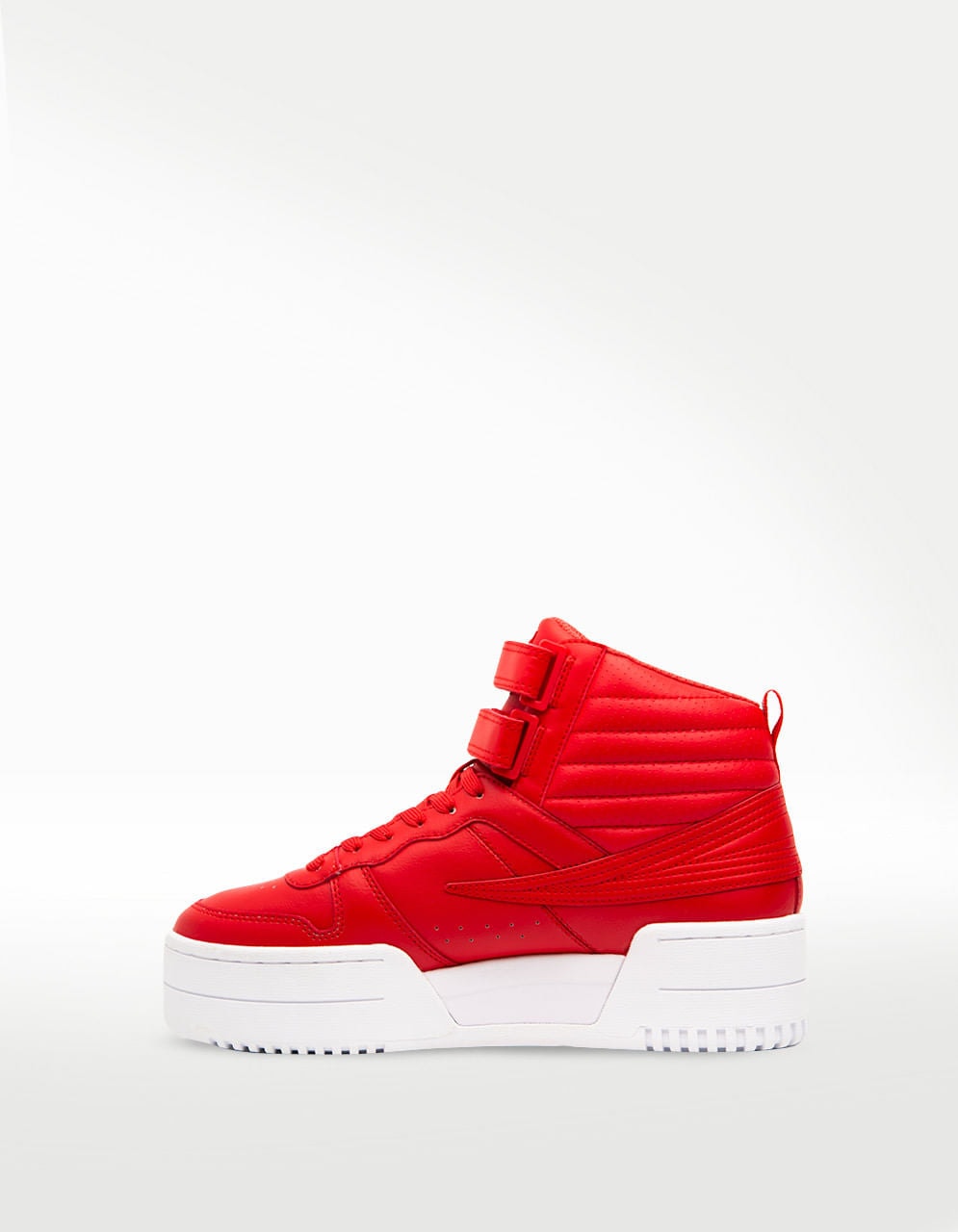 Tenis Fila F-14 Lifted Rojo - Mujer — imagen 3
