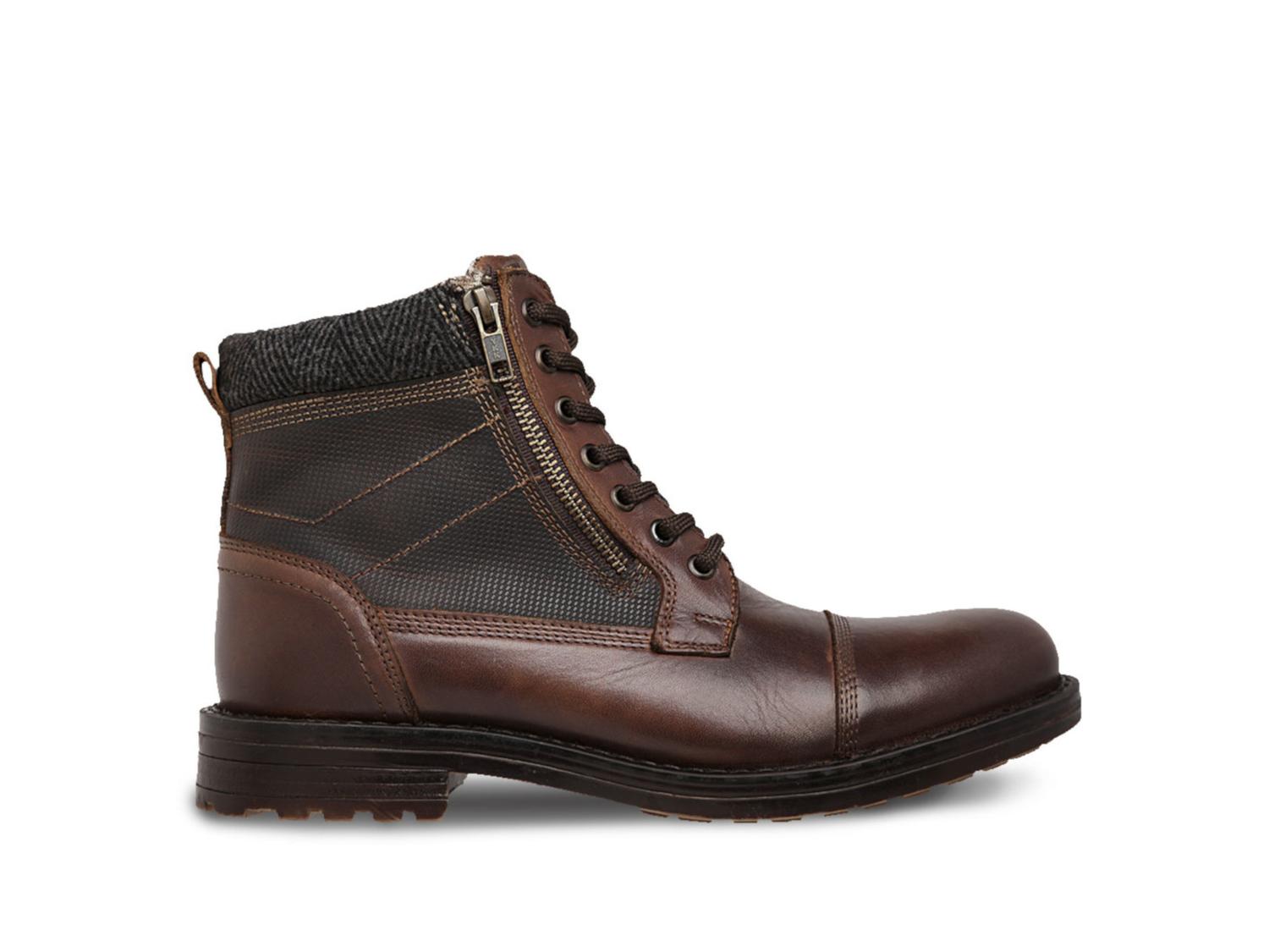 Bota Hombre Casual Urbano botín Workland 89730 café — imagen 2