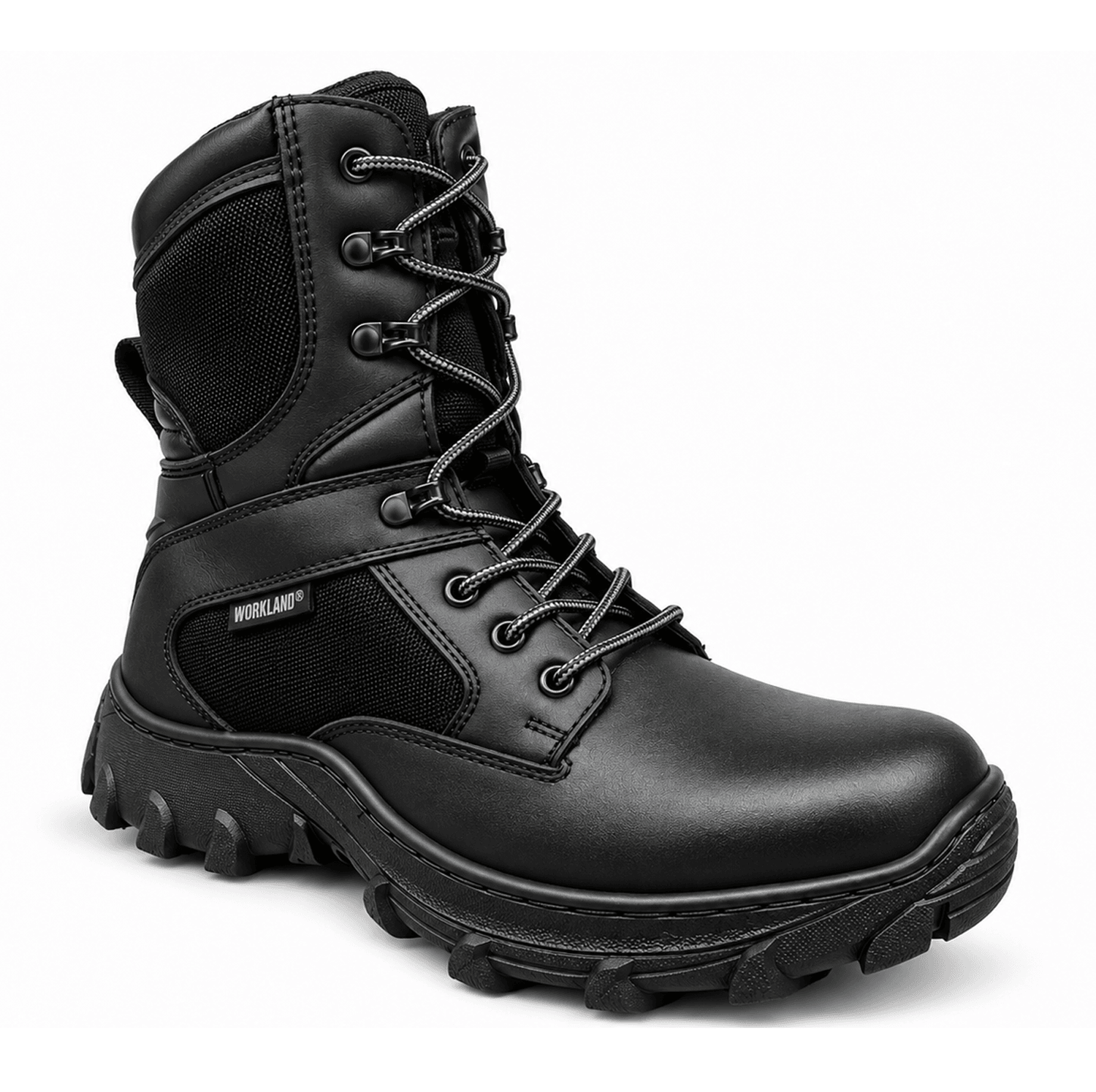 Bota Tactica Policia Militar Hombre Negro Workland 76209 — imagen 1
