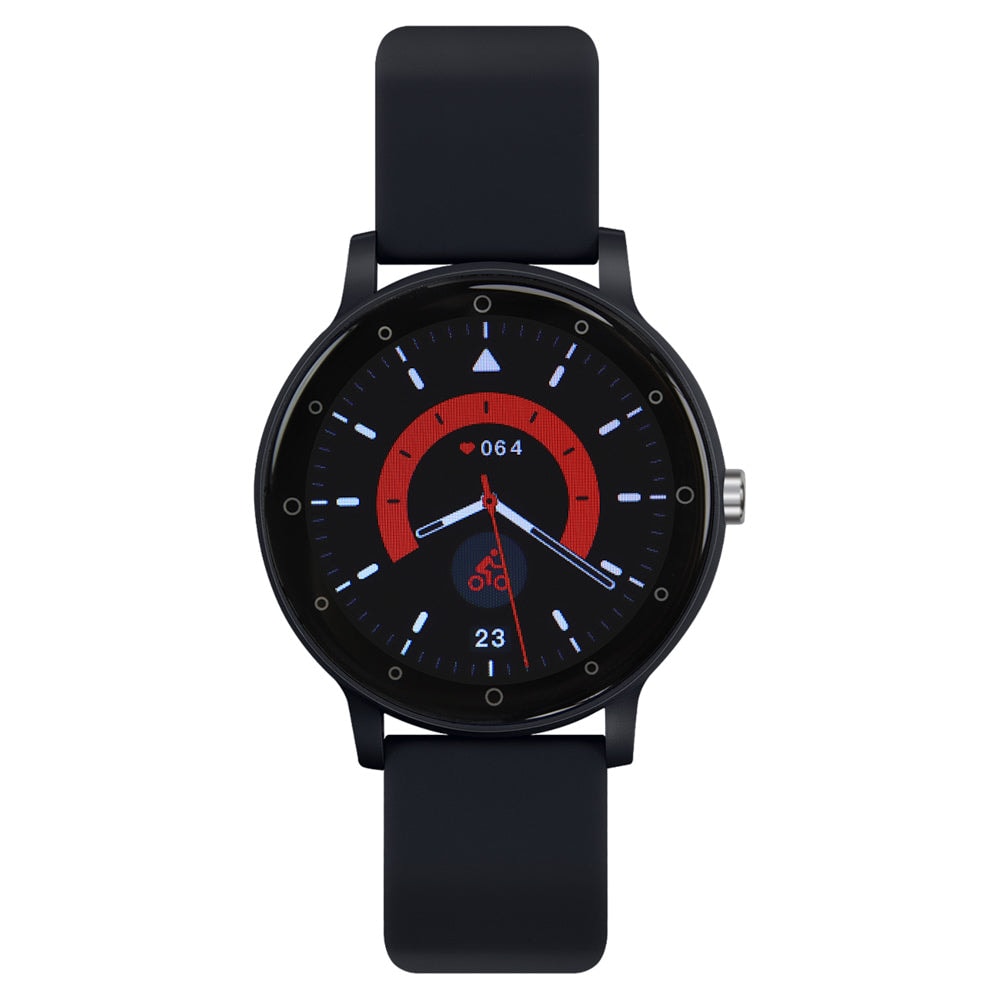 Smartwatch Reloj Kronos Insignia Round STF Pantalla 1.3" Resistencia al agua IP65 Negro — imagen 2