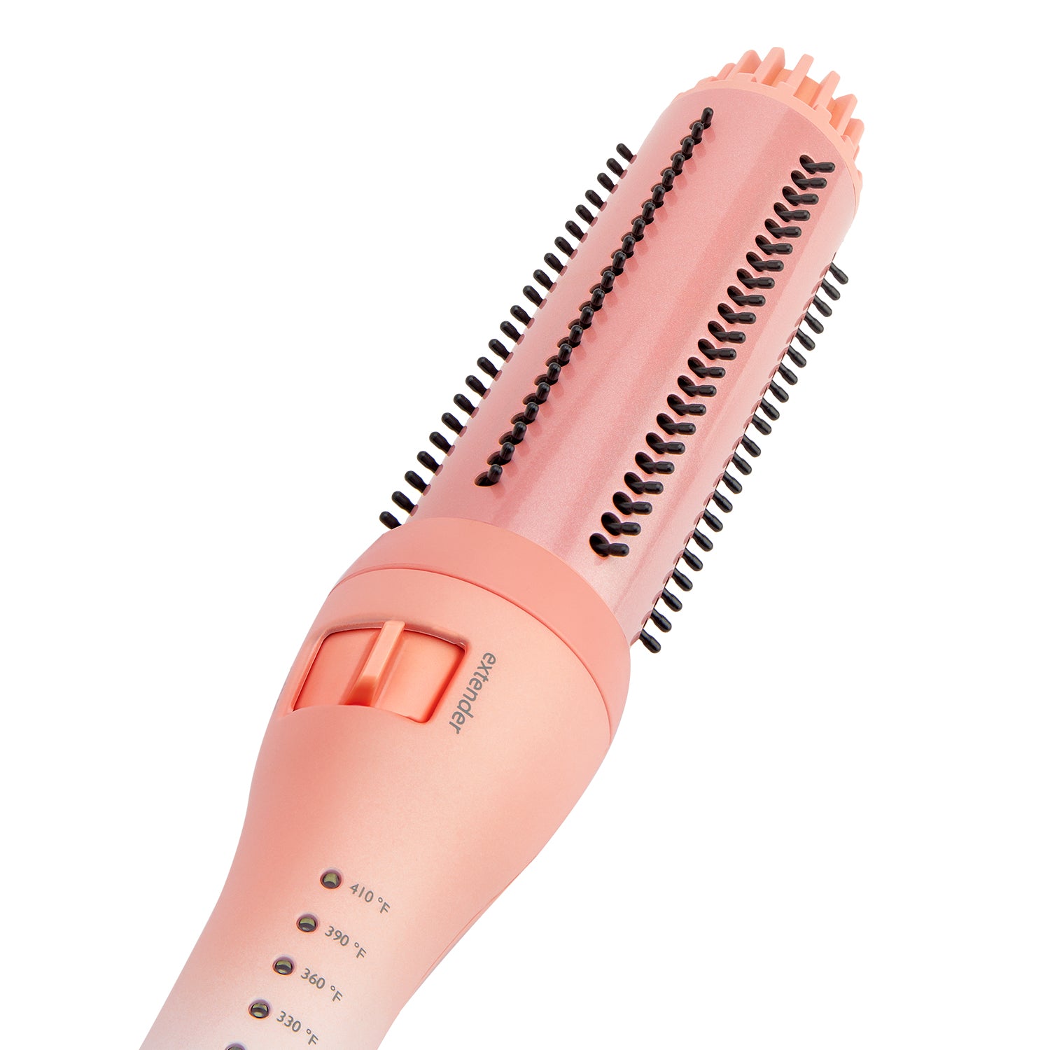 Cepillo Electrico de Cabello Redondo Voluminizador Cerdas Retractiles Tourmaline Majesty Peach Tourmaline Timco CEF228 — imagen 3