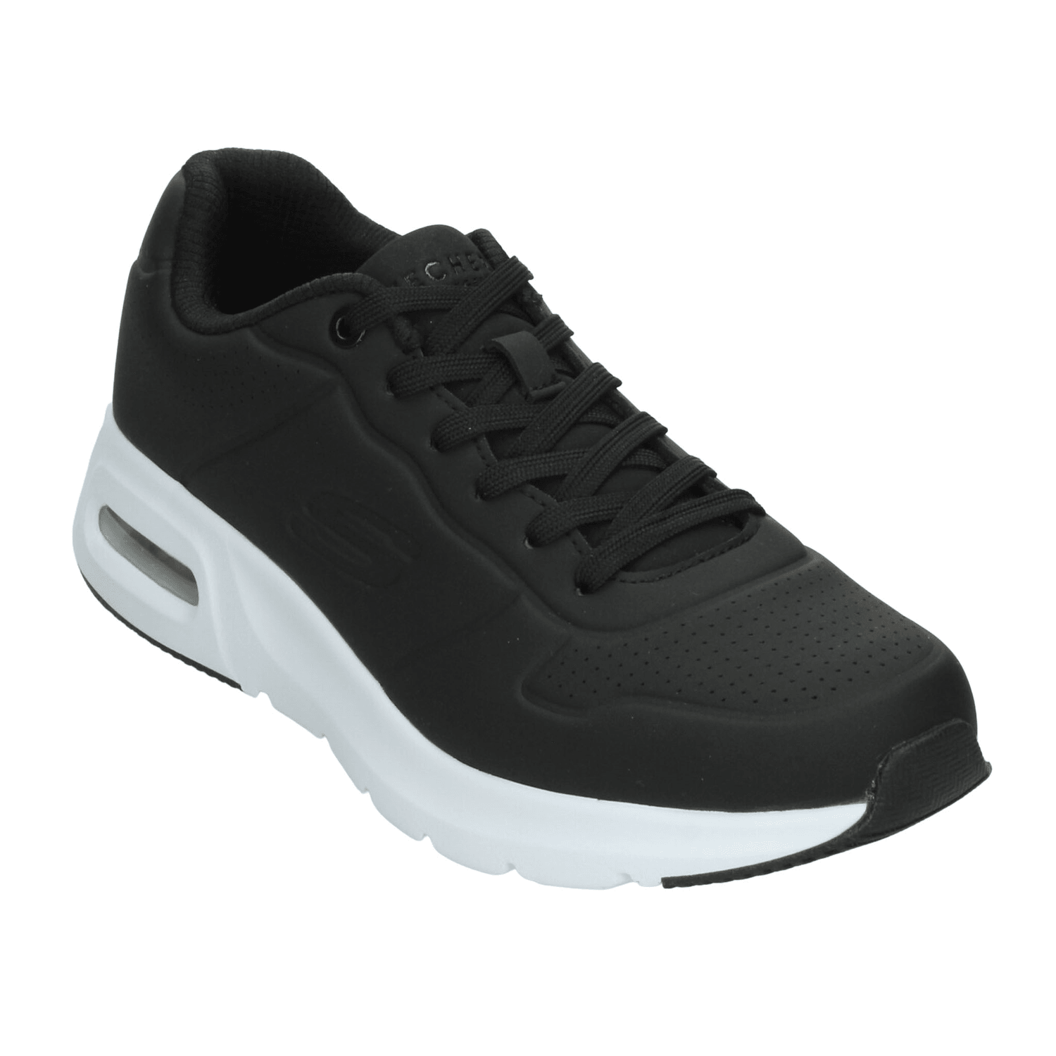 Tenis Skechers Hombre Casual Suela de Aire Negro Caballero — imagen 4