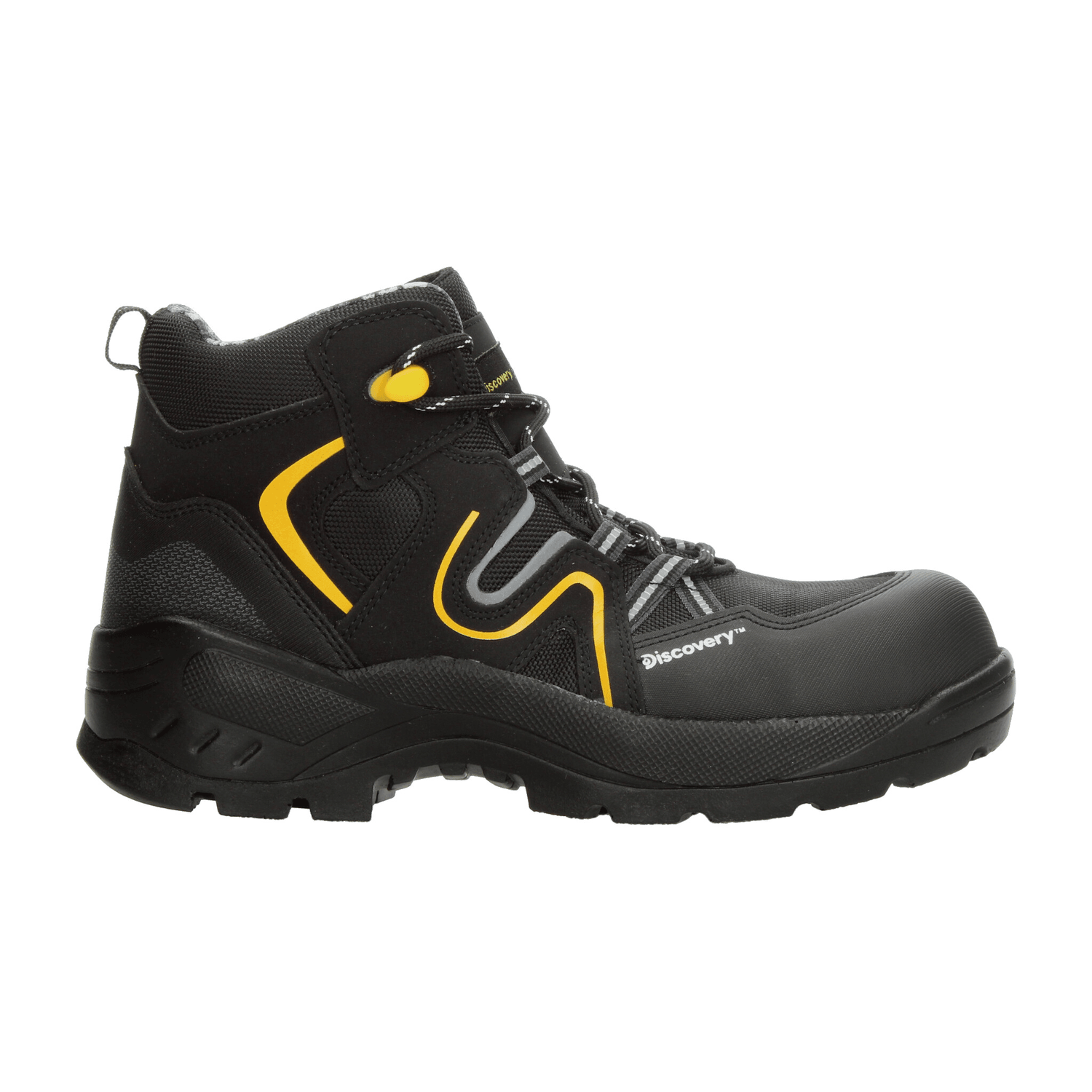 Bota Hombre Discovery Negro Industrial Caballero — imagen 2