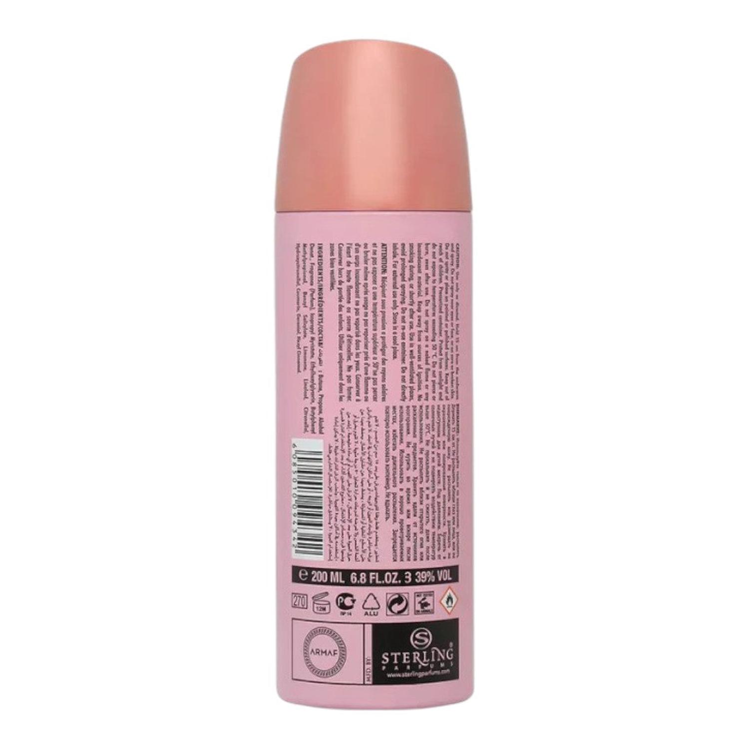 ARMAF CLUB DE NUIT WOMAN BODY SPRAY 200 ML — imagen 2