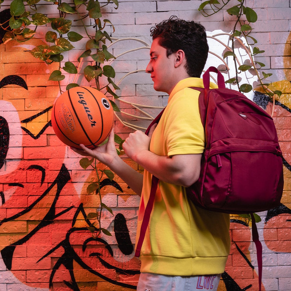 Mochila para laptop CoolCapital Pixie 14" pulgadas Vino — imagen 3