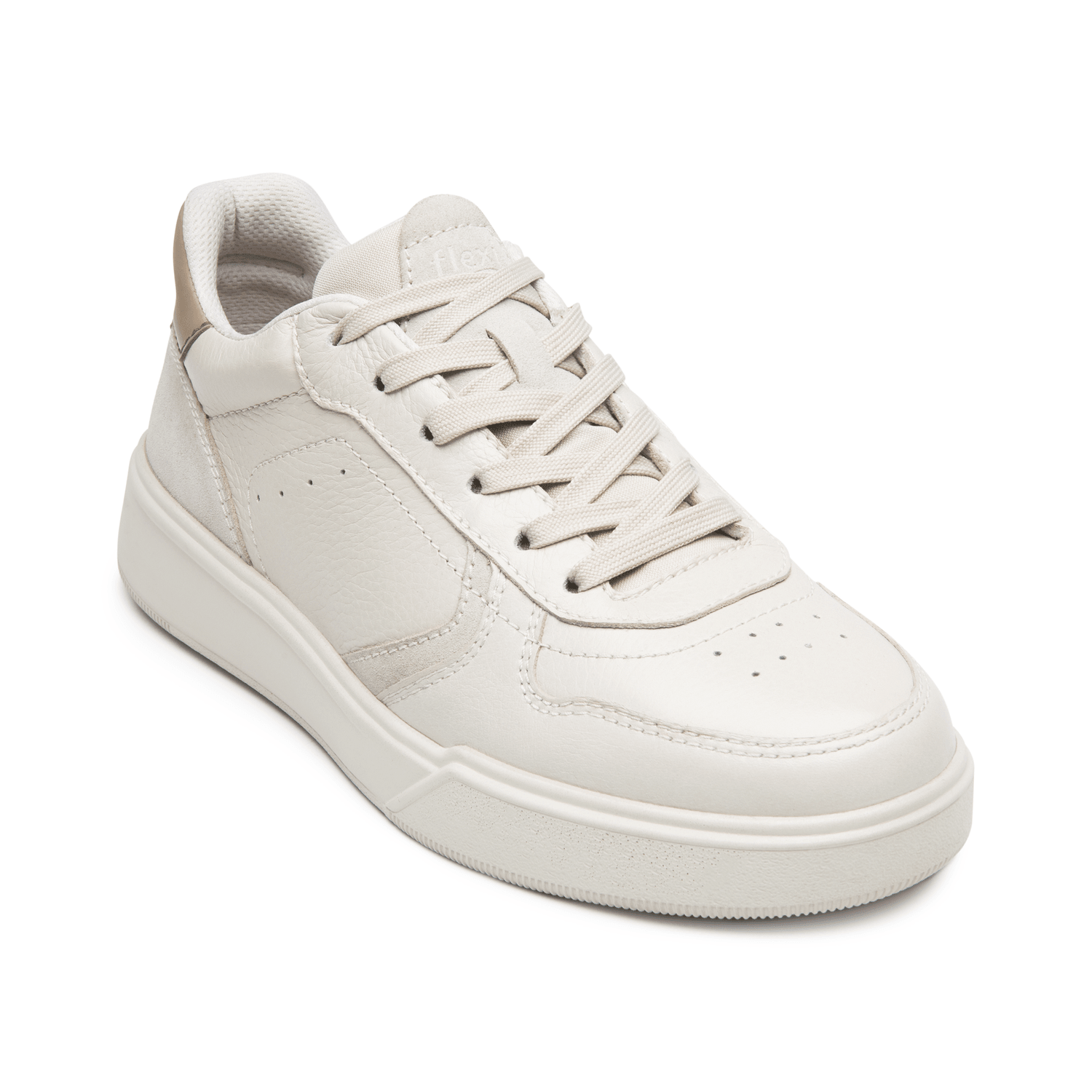 Tenis Hombre Flexi Oker Latte Casual Cómodo Cintas Caballero — imagen 3