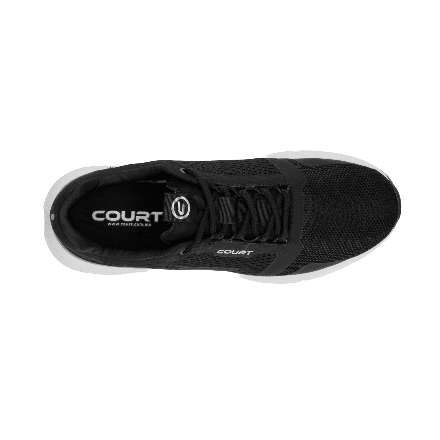 Tenis Court Hombre Casual Negro Caballero — imagen 8