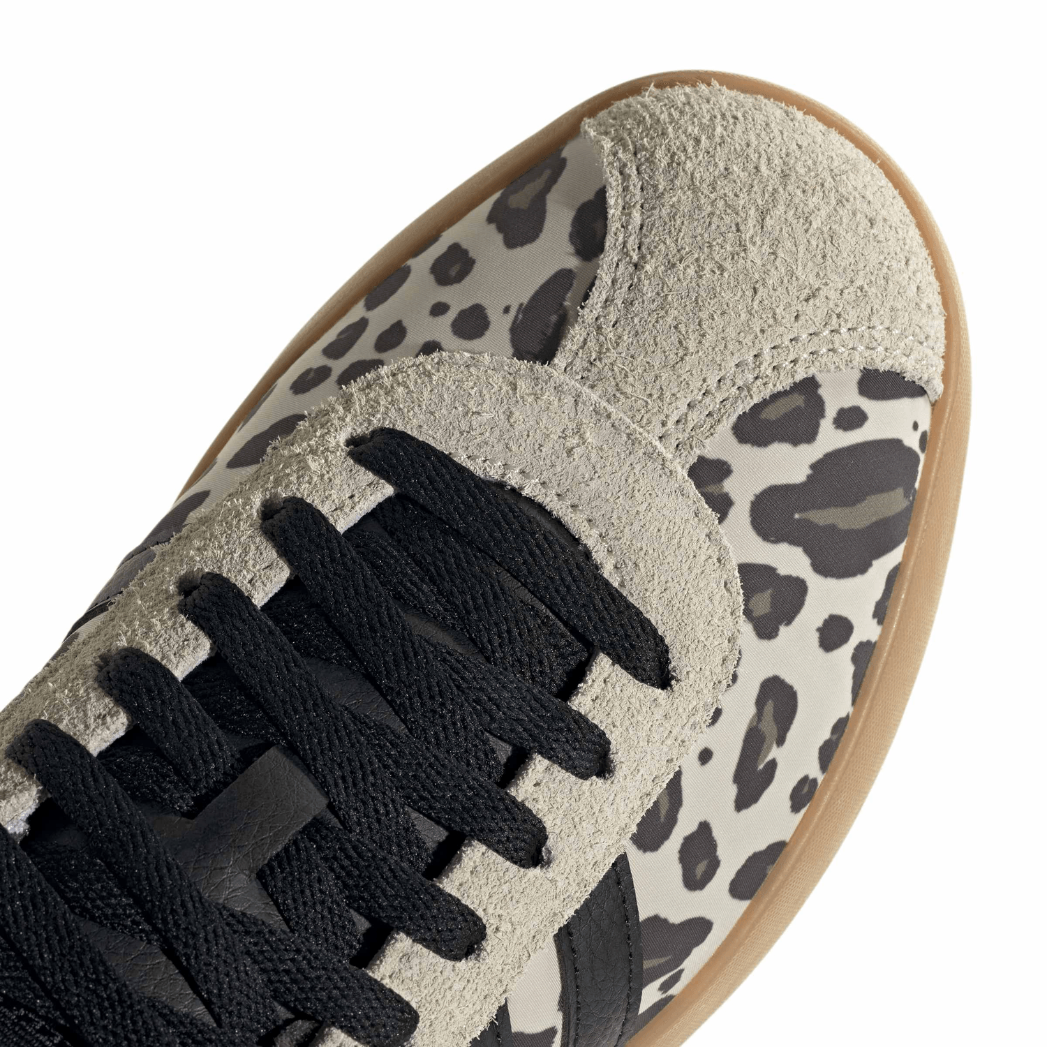 Tenis Adidas VL Court 3.0 Dama Casual Animal Print Beige Mujer — imagen 5