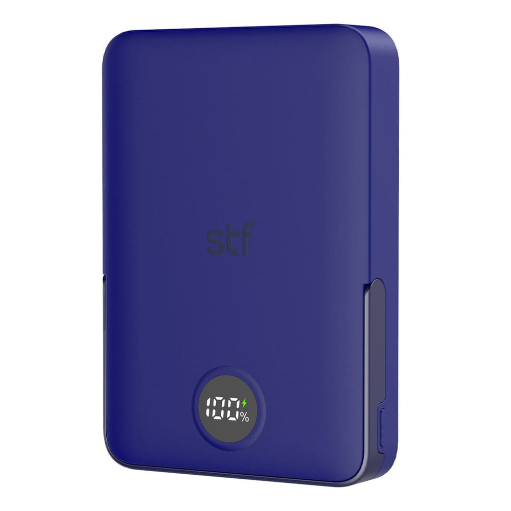 Batería Power Bank Portátil STF 10 000 mAh 20W Carga Magnética Azul — imagen 4