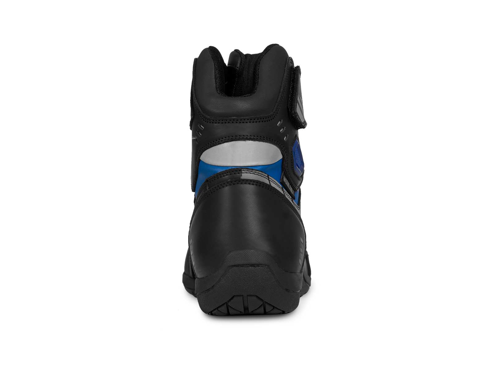 Botas hombre motociclista biker touring WKL 80016 Negro Azul — imagen 14