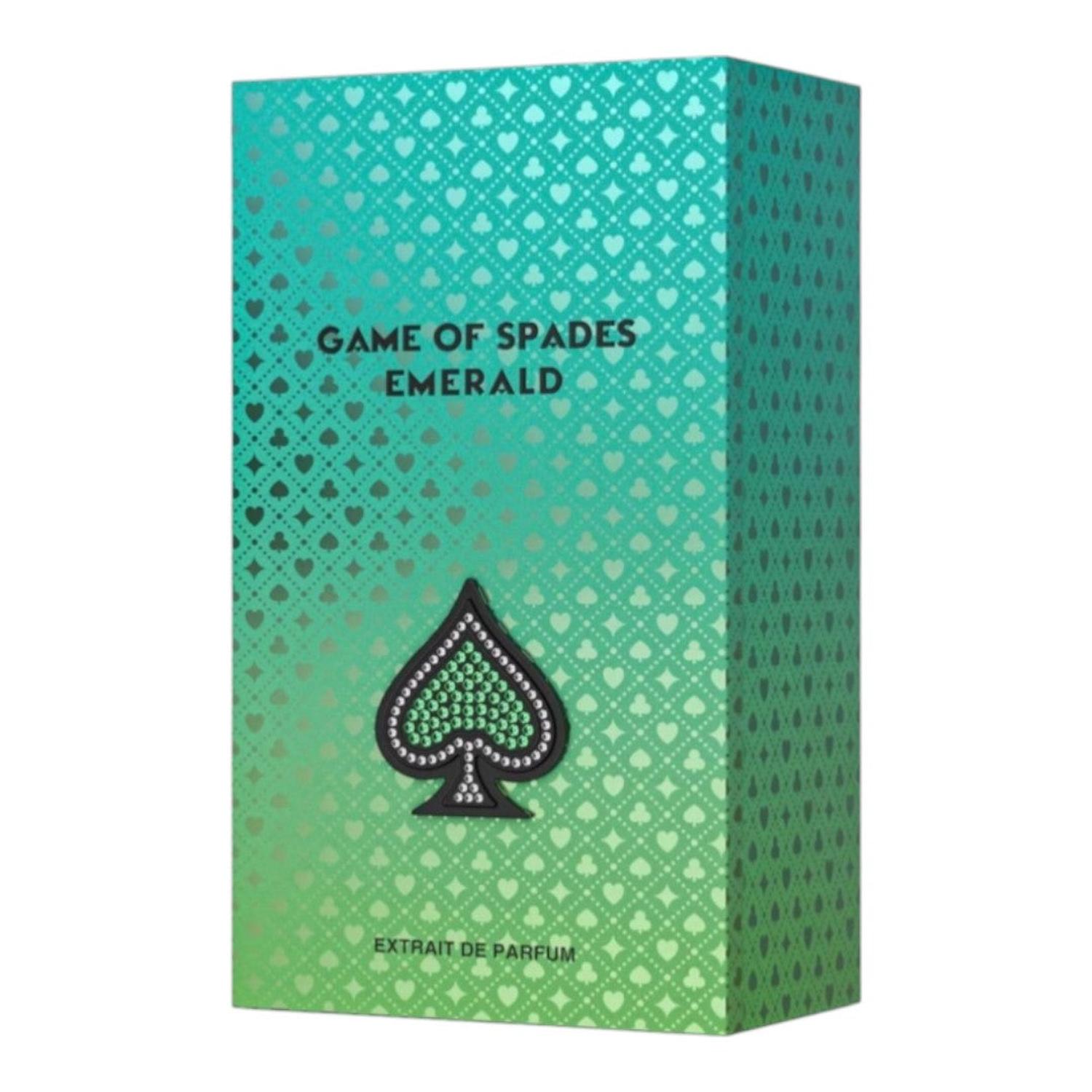 JO MILANO GAME OF SPADES EMERALD EXTRAIT DE PARFUM 100 ML — imagen 2