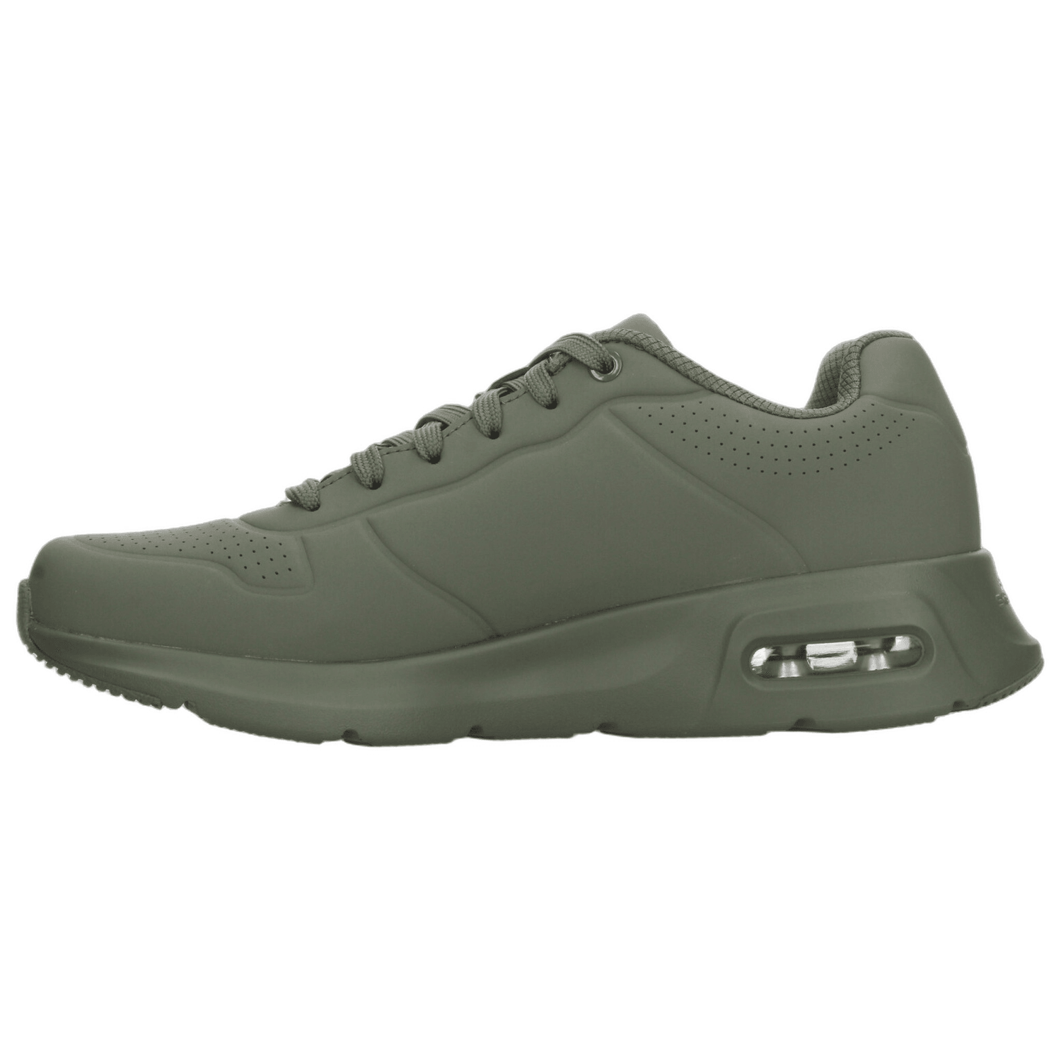 Tenis Skechers Uno Hombre Casual Cinta Verde Oliva Caballero — imagen 5