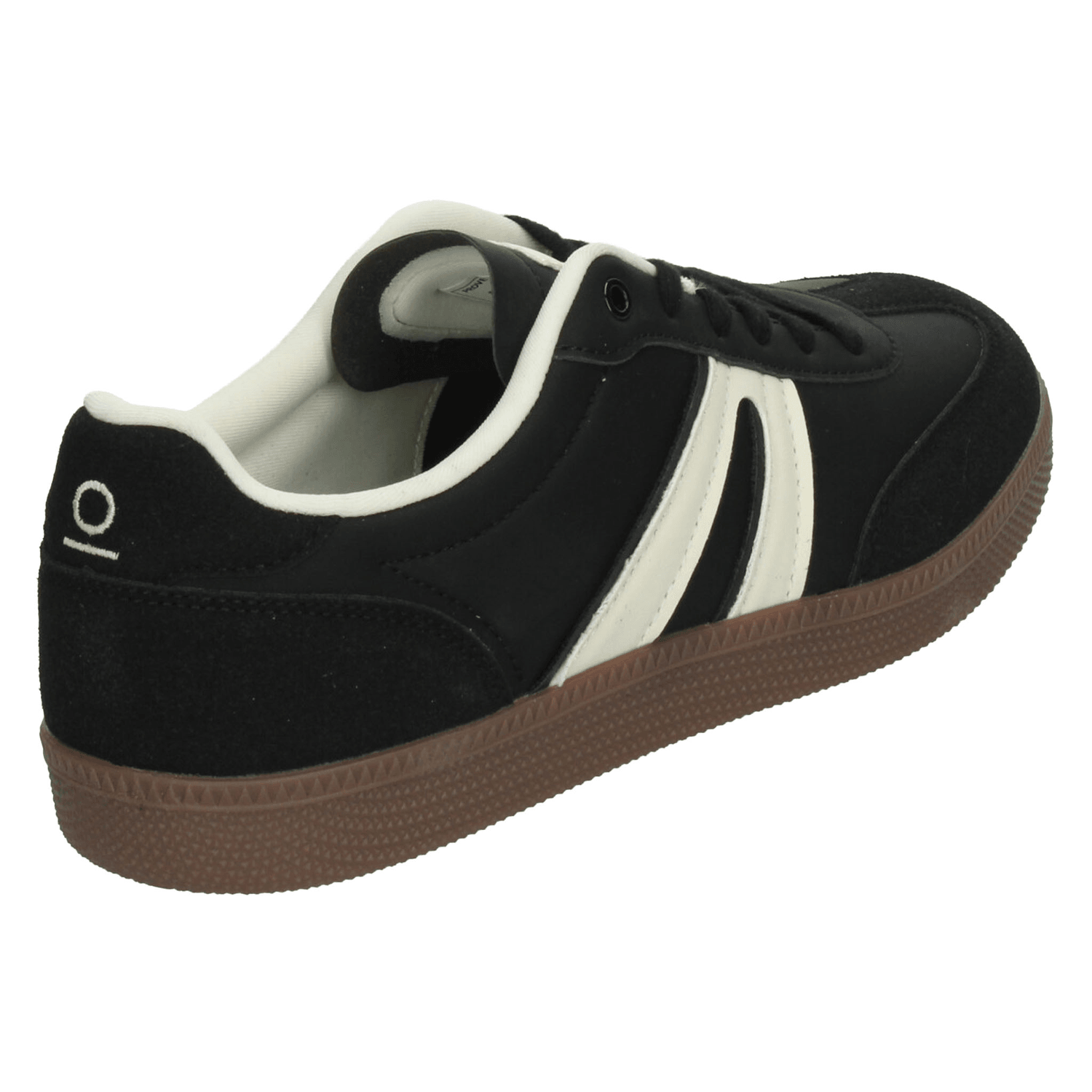Tenis Ozono Hombre Casual Cintas Cómodo Negro Caballero — imagen 3