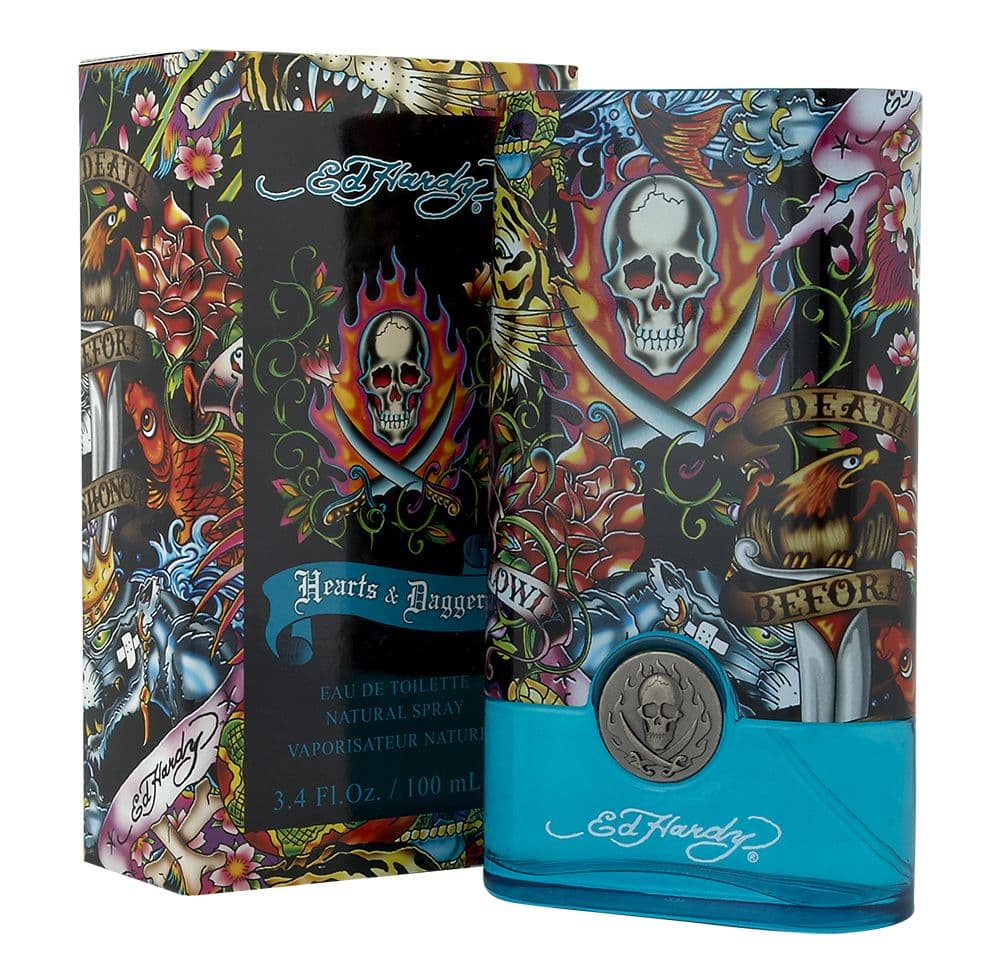 Perfume Ed Hardy Hearts & Daggers for Men 100ml EDT Caballero Mag — imagen 2