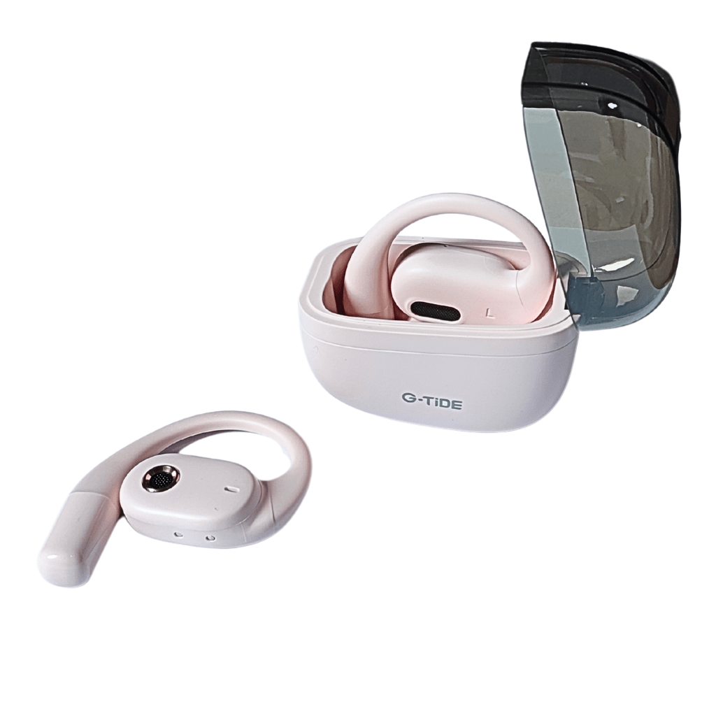 Audífonos Anticaídas G-tide OWS 8 Rosa. Bluetooth 5.4, Cancelación de Ruido y Sonido Hi-Fi — imagen 9