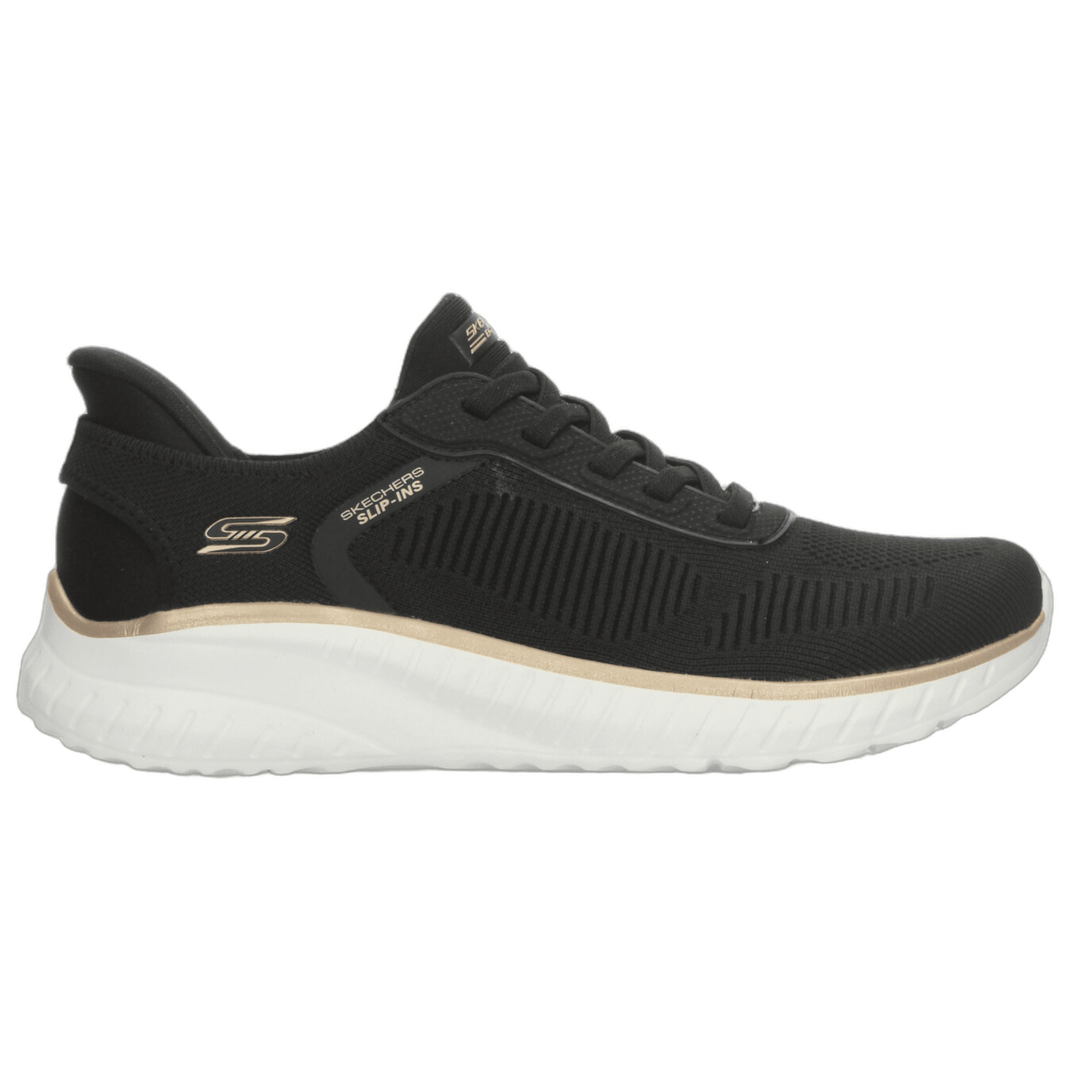 Tenis Skechers Bobs Slip-Ins Dama Deportivo Negro Mujer — imagen 1