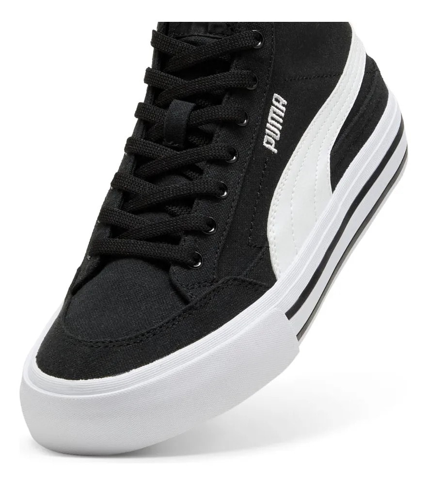 Tenis Puma Caballero Casual Court Classic Vulc Mid 1140071 — imagen 13