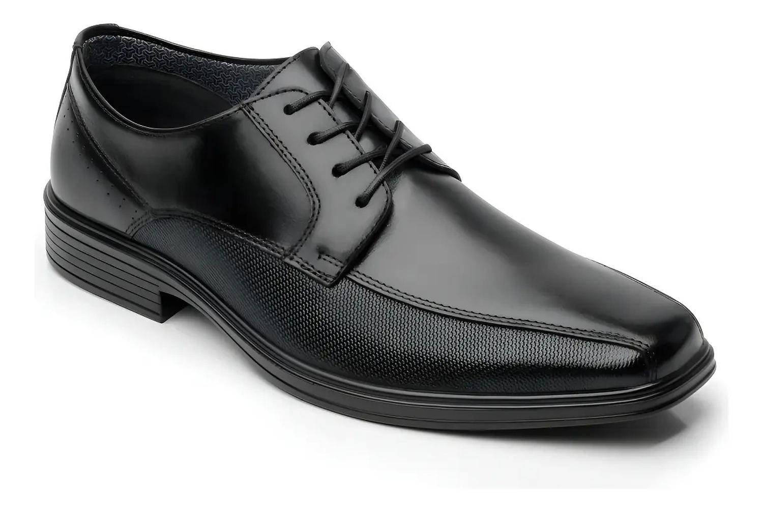 Flexi Bali 406402 Hombre Adultos Derby Negro Liso 25 Mx — imagen 1