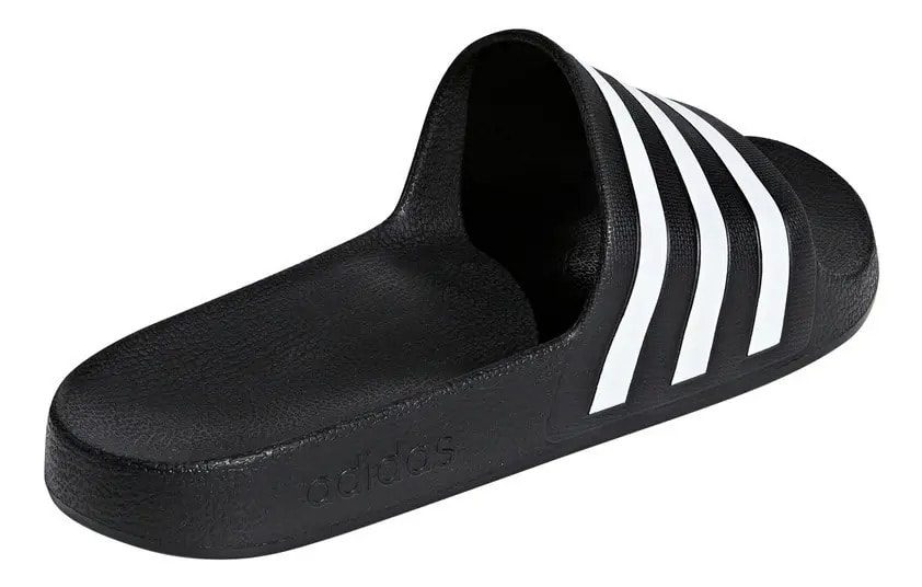 Sandalia adidas Adilette Aqua Hombre Casual Negro Caballero — imagen 11