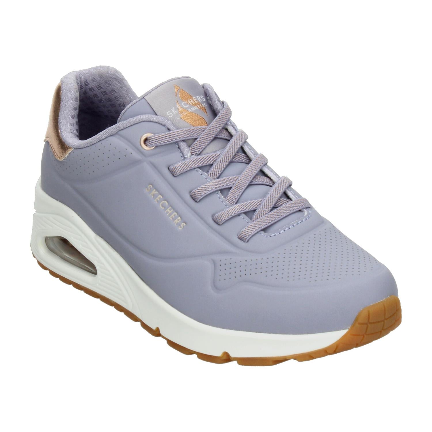 Tenis Dama Skechers Lila Casual Mujer — imagen 5