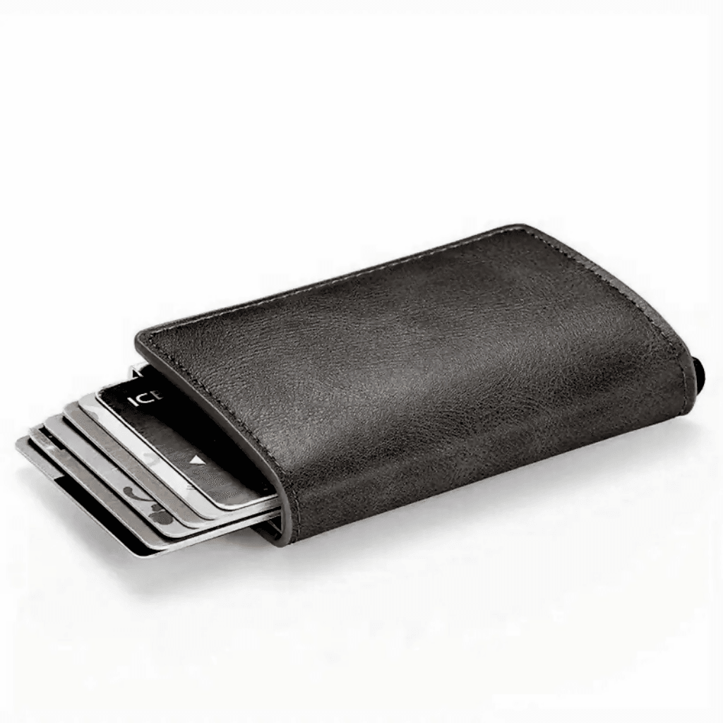 Cartera De Cuero De Pu Casual Con Estuche De Tarjetas — imagen 11